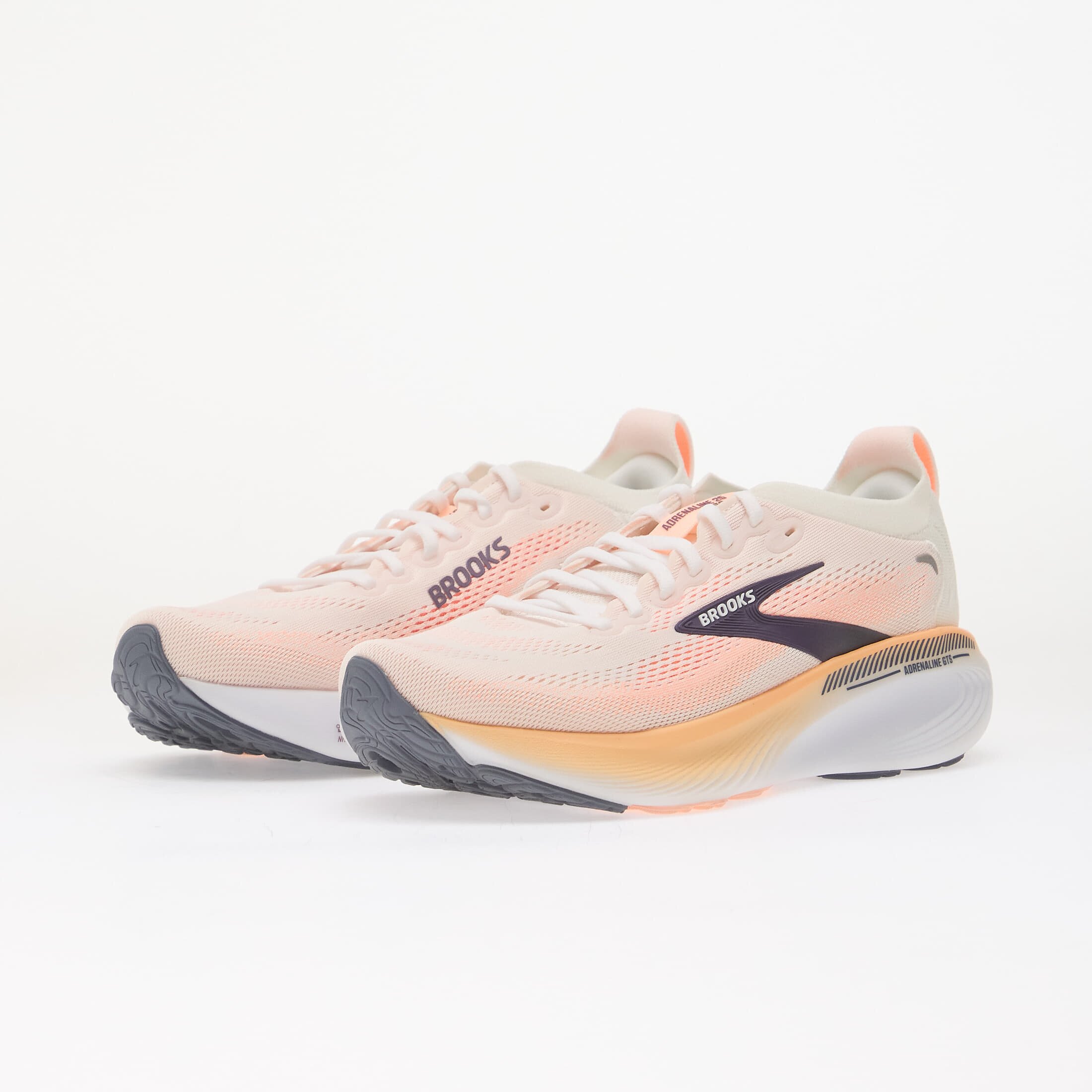 Brooks Сникърси Adrenaline Gts 25 Oyster Mushroom/ Peach/ Grape