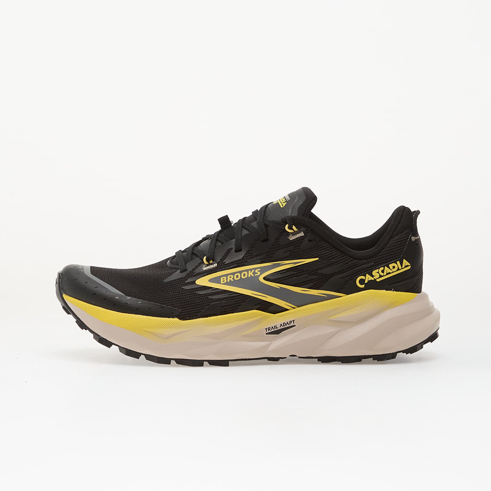 Brooks Сникърси Cascadia 19 M Black/ Yellow/ Chateau