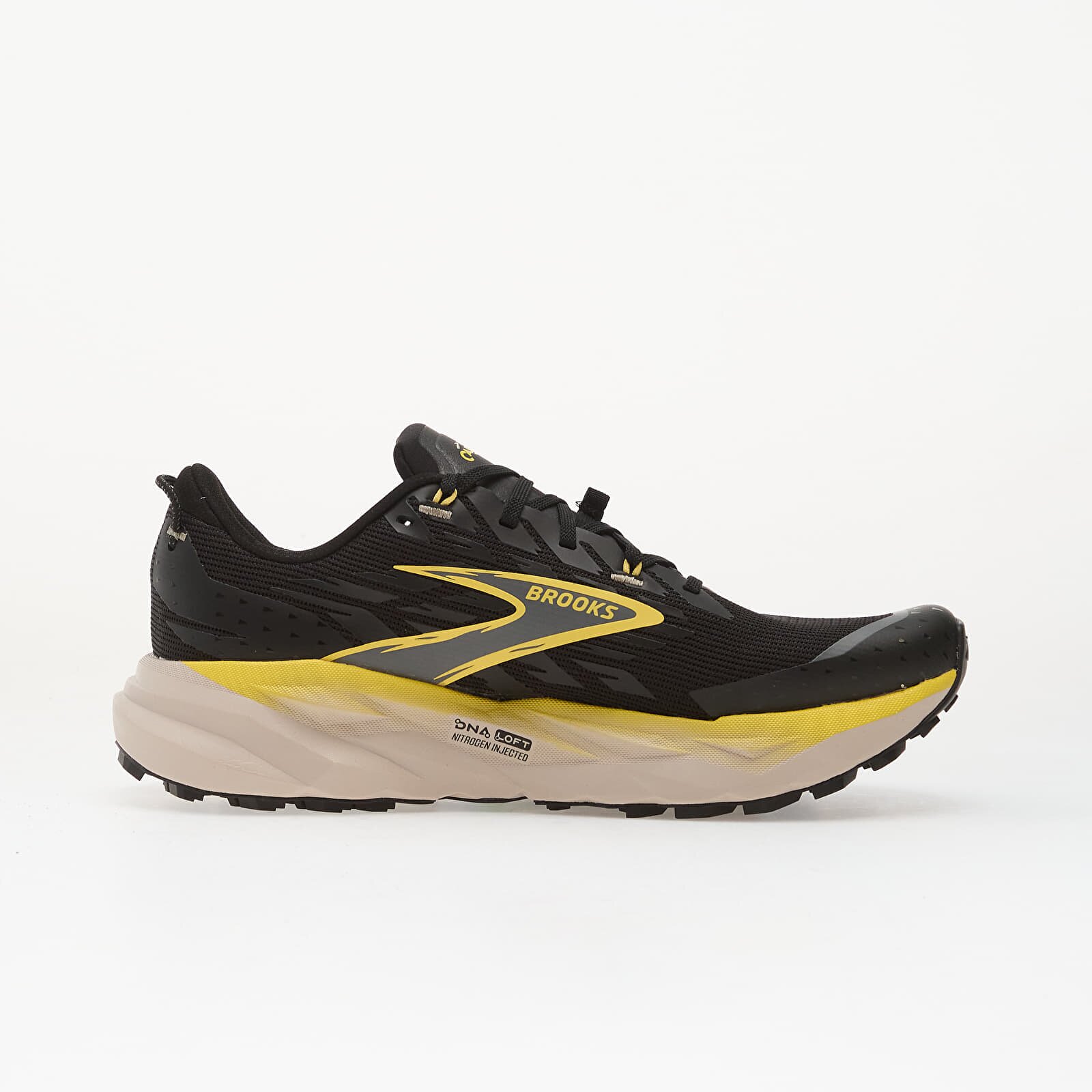 Brooks Сникърси Cascadia 19 M Black/ Yellow/ Chateau
