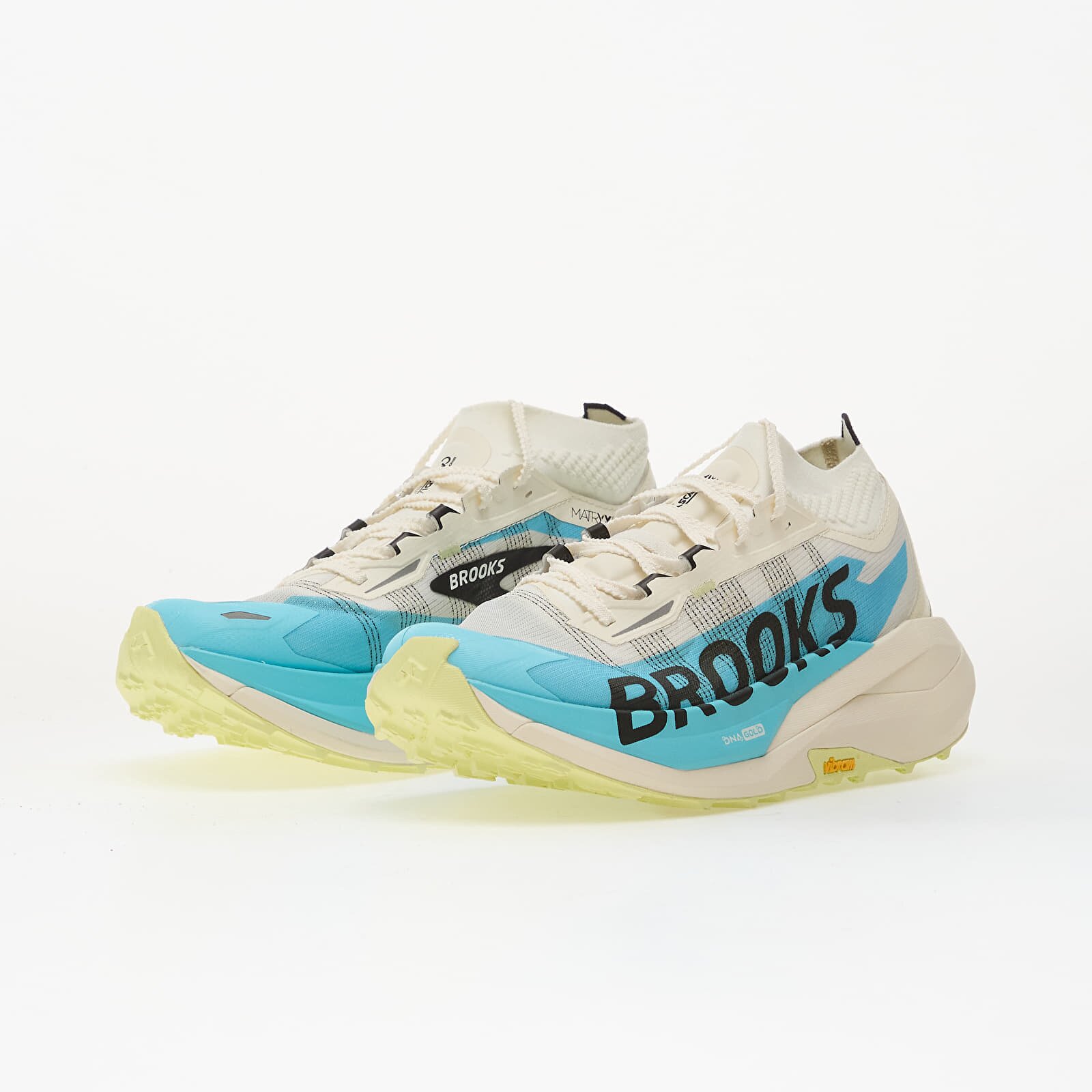 Brooks Сникърси Cascadia Elite Star White/ Bluefish/ Black