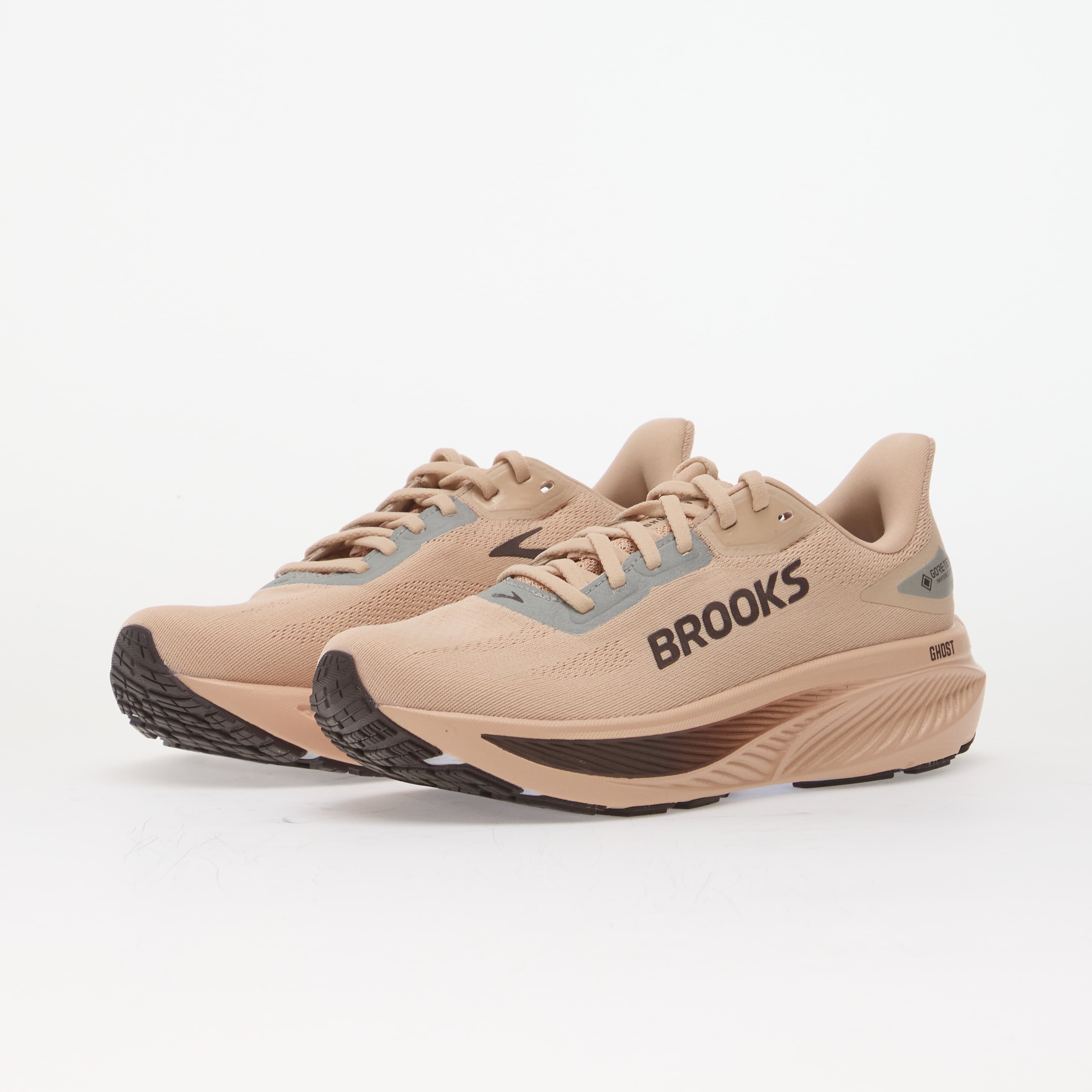 Brooks Сникърси Ghost 18 GTX W Rose Dust/ Raisin