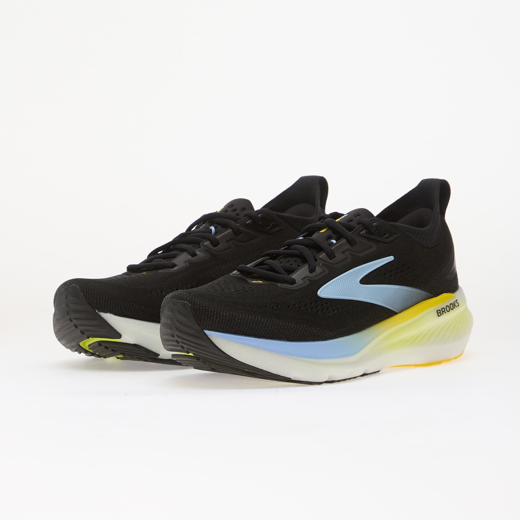Brooks Сникърси Glycerin 23 Black/ Cyber Yellow/ Nightlife