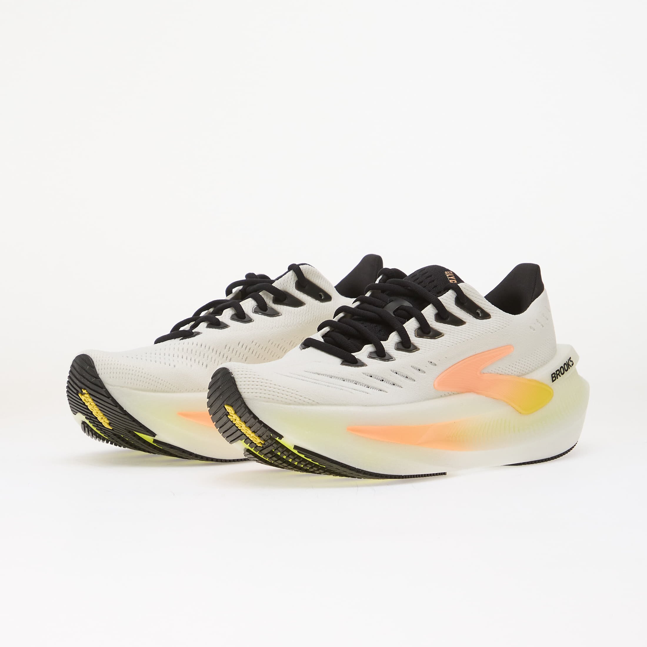 Brooks Сникърси Glycerin Max 2 White/ Cyber Yellow/ Nightlife