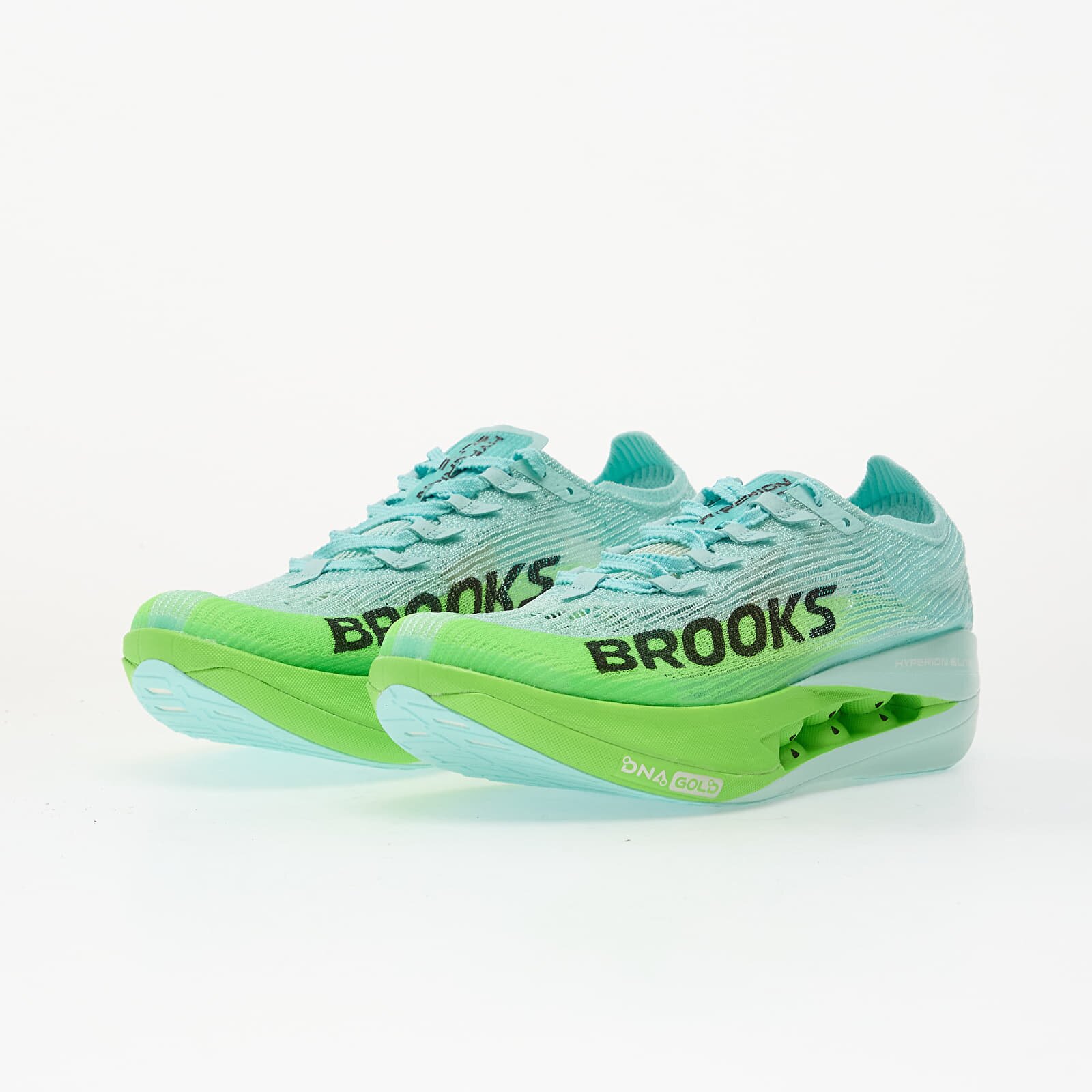 Brooks Сникърси Hyperion Elite 5 Limpet/ Black/ Green Gecko