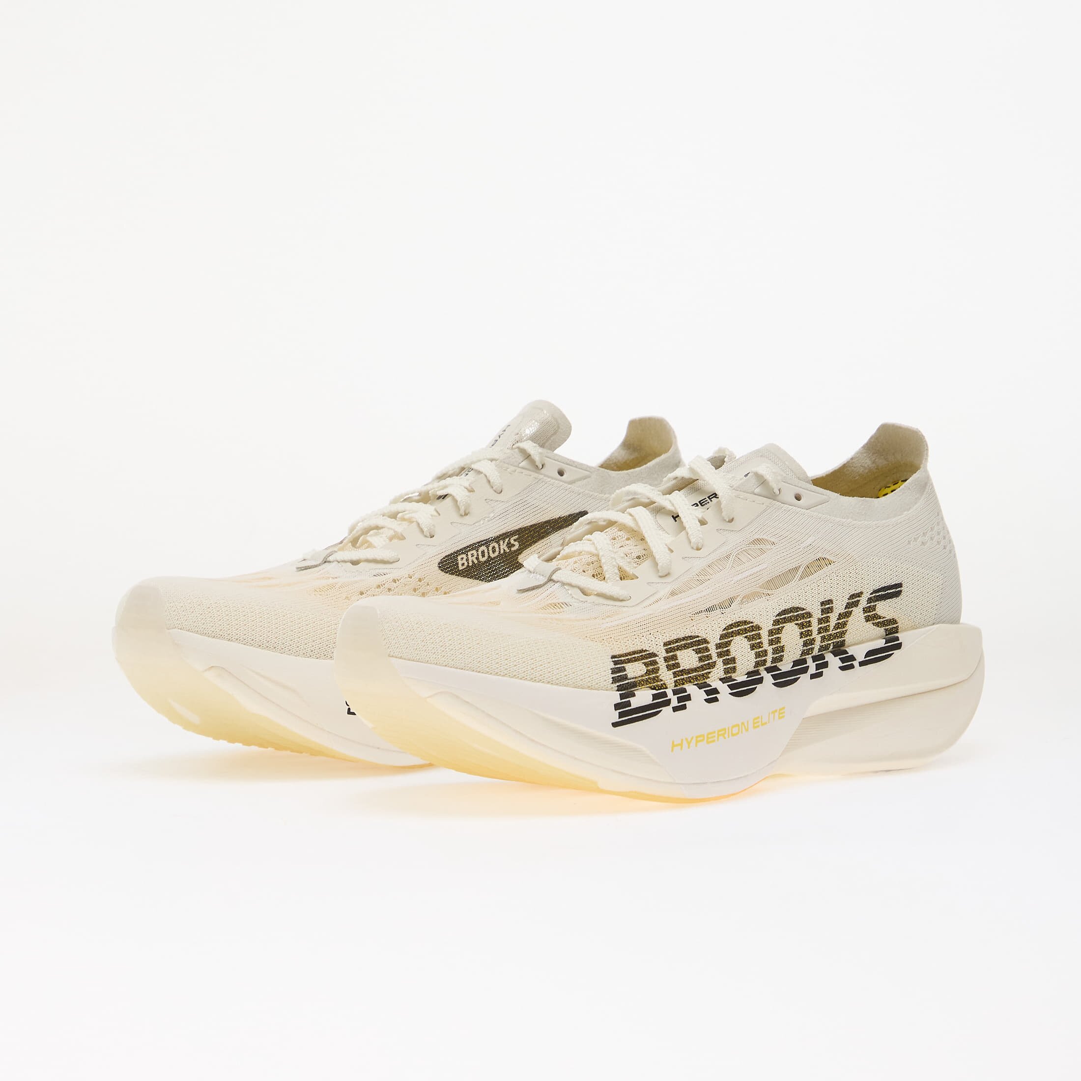 Brooks Сникърси Hyperion Elite 6 Vapours Grey/ Yellow/ Black