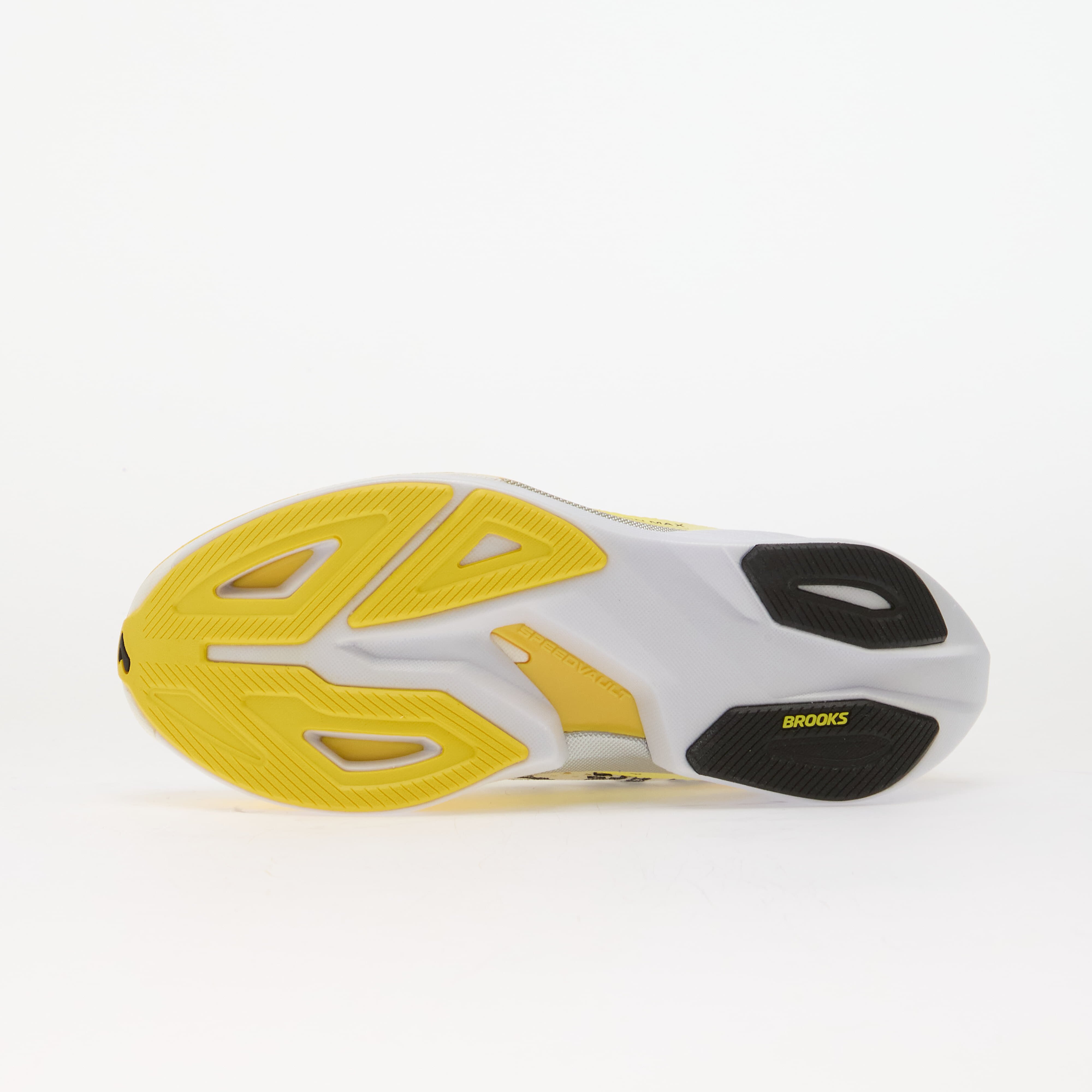 Brooks Сникърси Hyperion Max 4 W White/ Cyber Yellow/ Black
