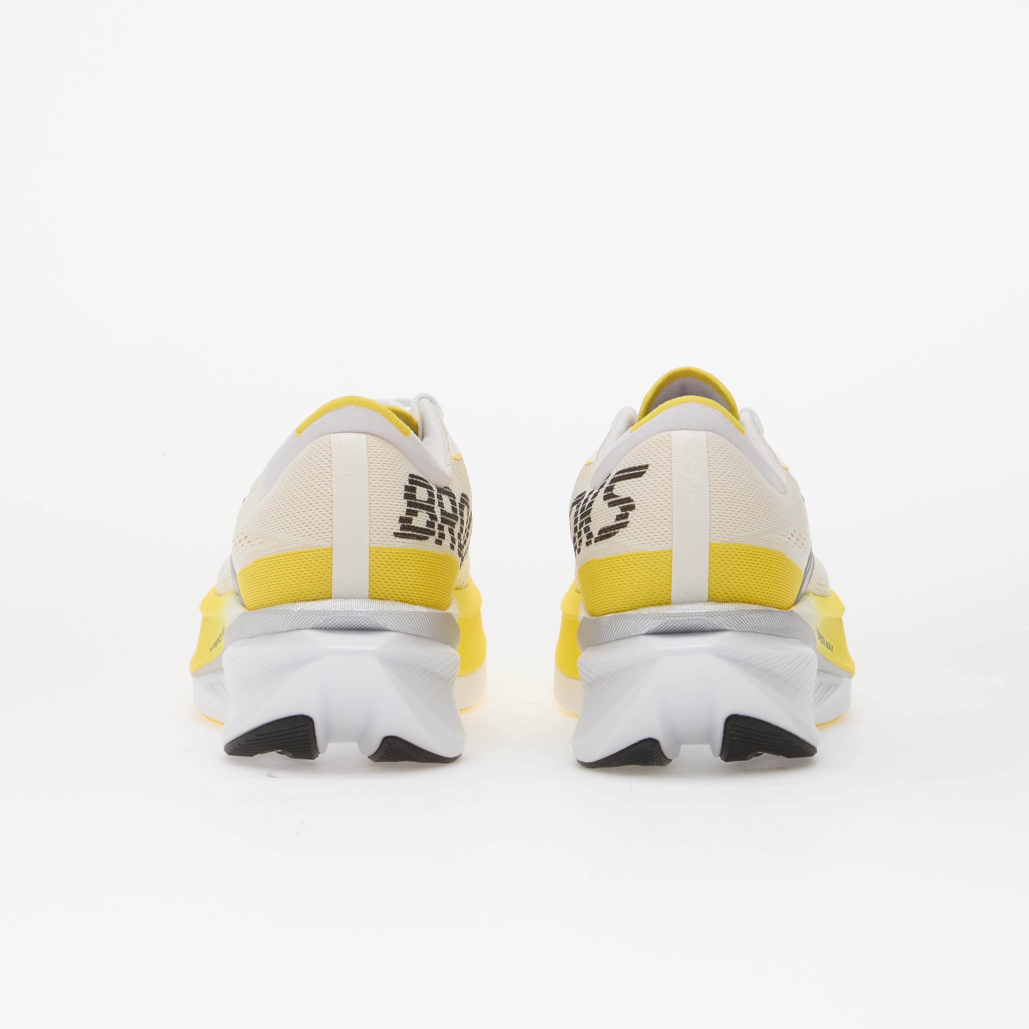 Brooks Сникърси Hyperion Max 4 W White/ Cyber Yellow/ Black