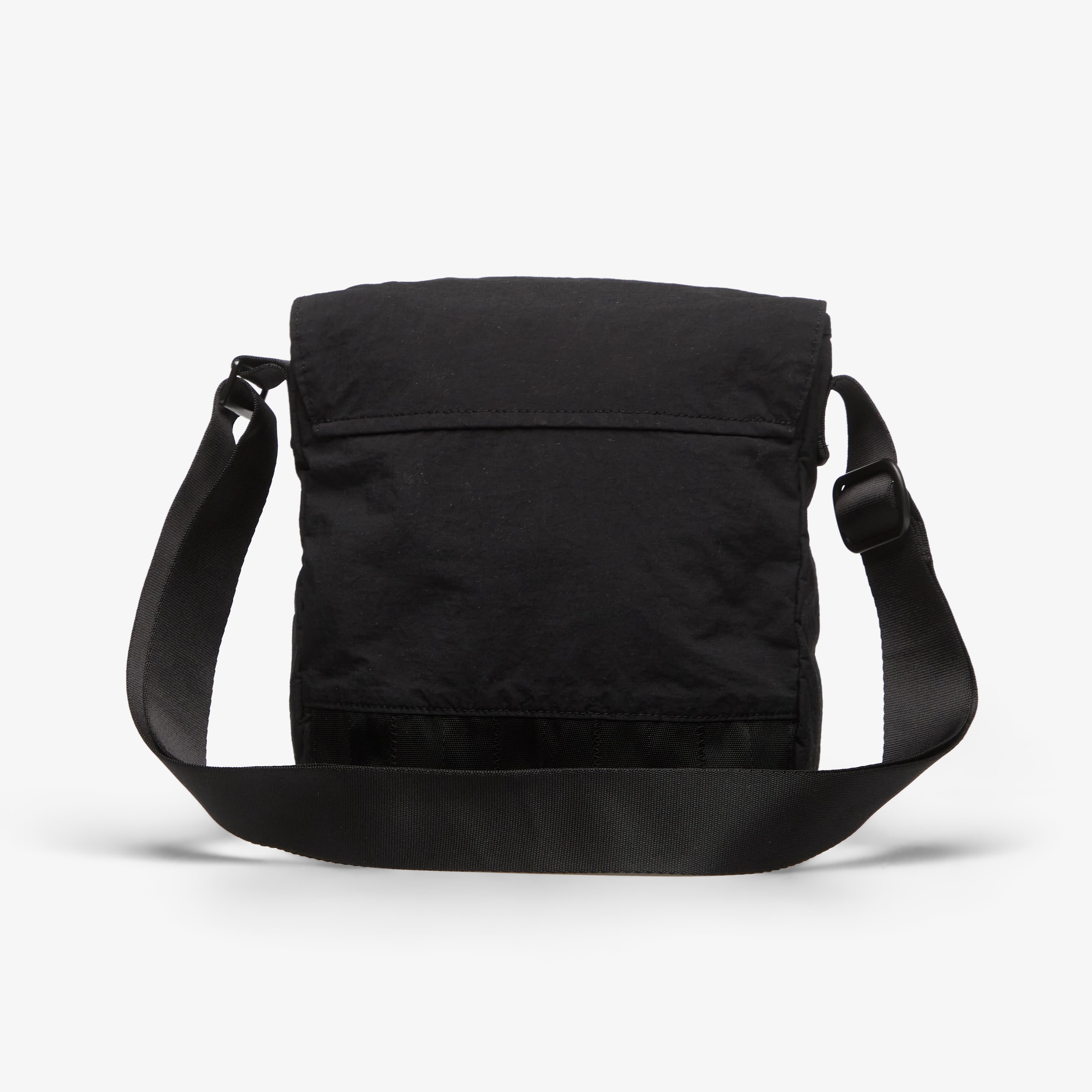 C.P. Company Чанта Herringbone Mixed Shoulder Bag Black