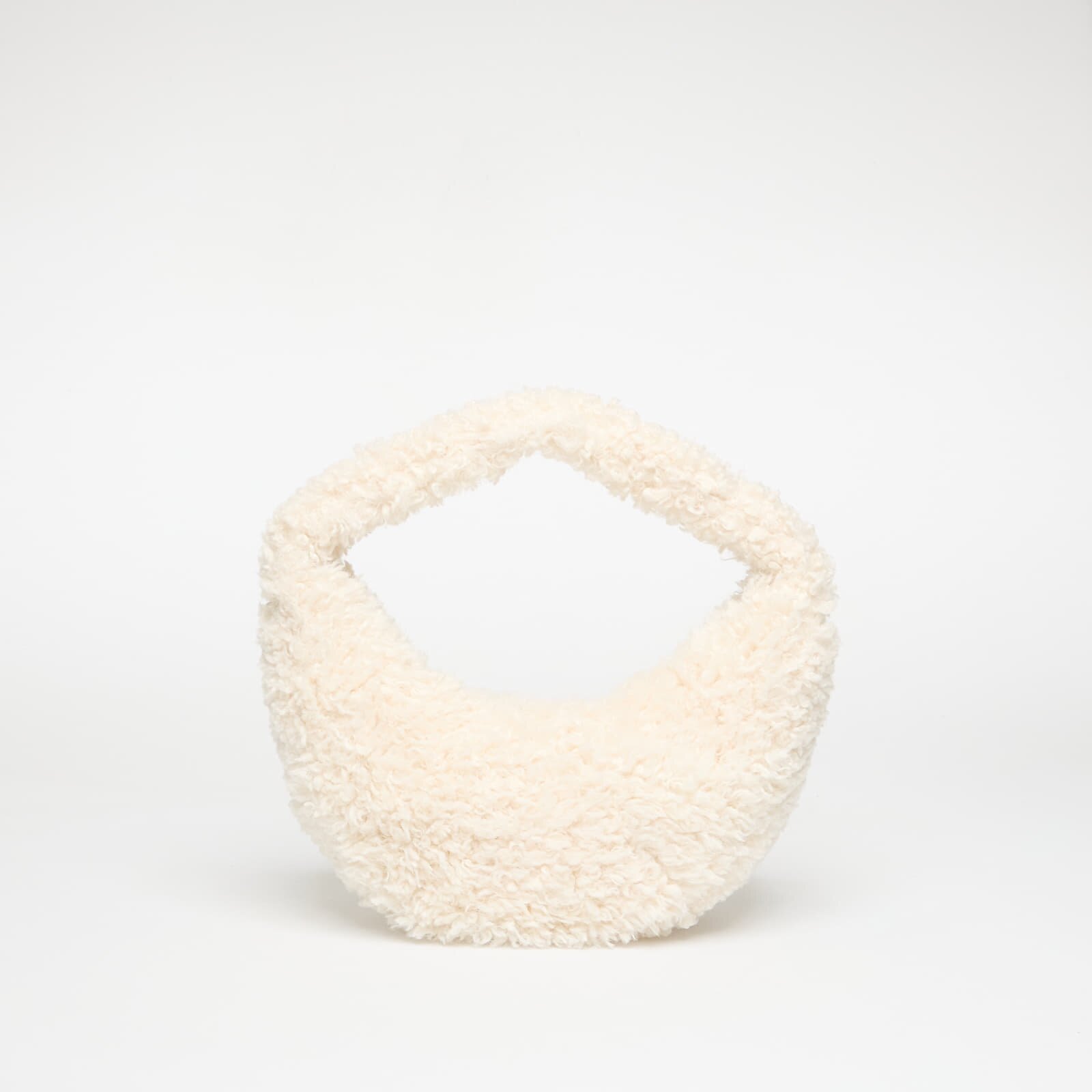Calvin Klein Чанта Sherpa Ck Zip Puller Crossover Beige