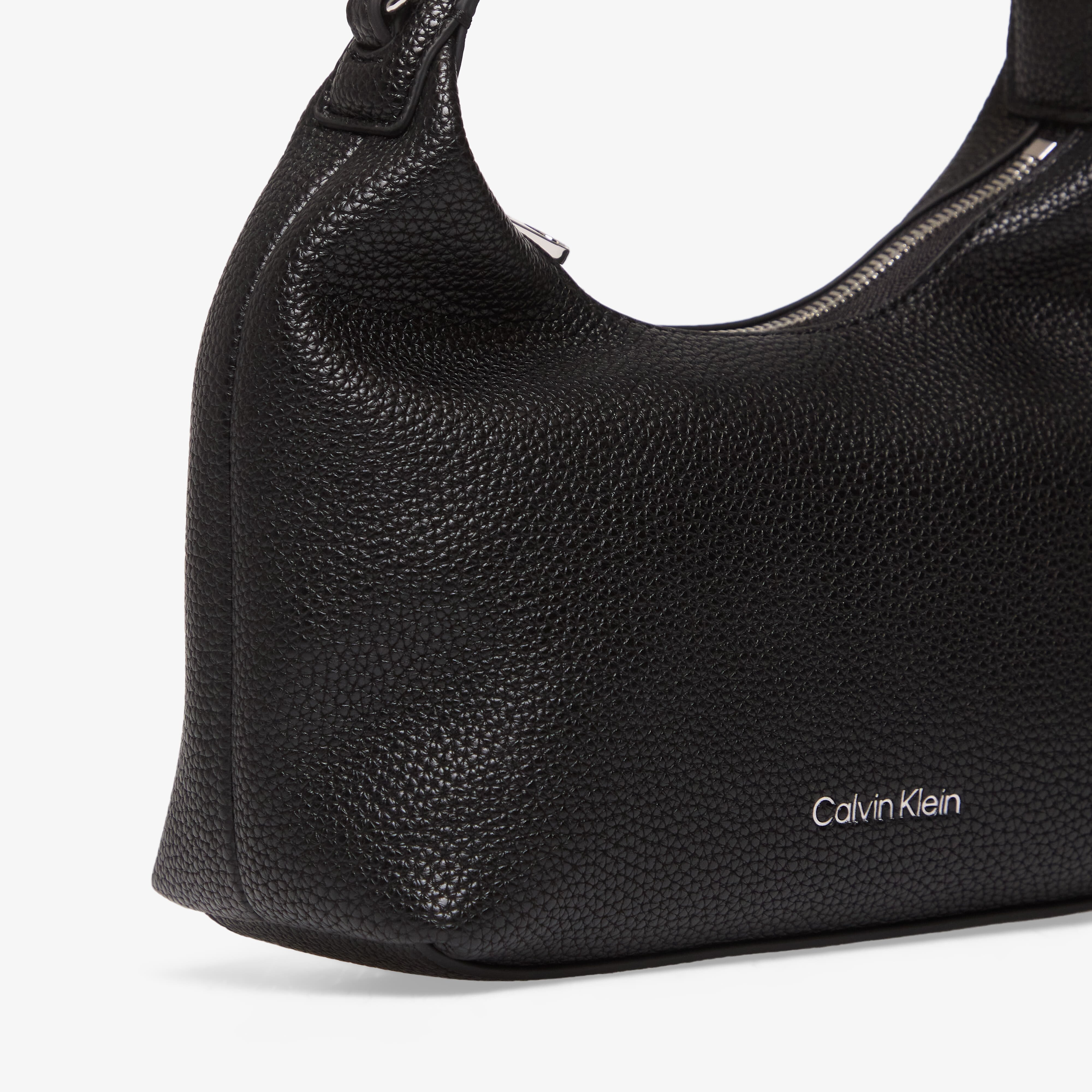 Calvin Klein Чанта Webbing Strap Small Black