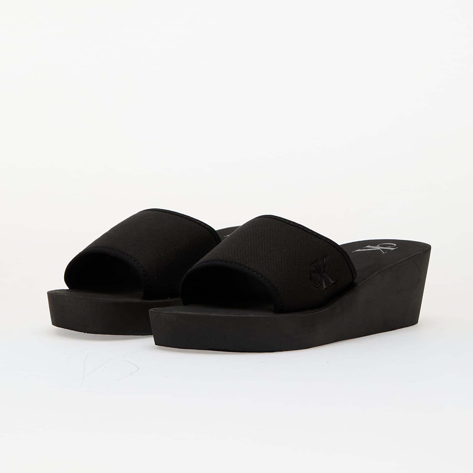 Calvin Klein Jeans Beach Wedge Slide Ca Black