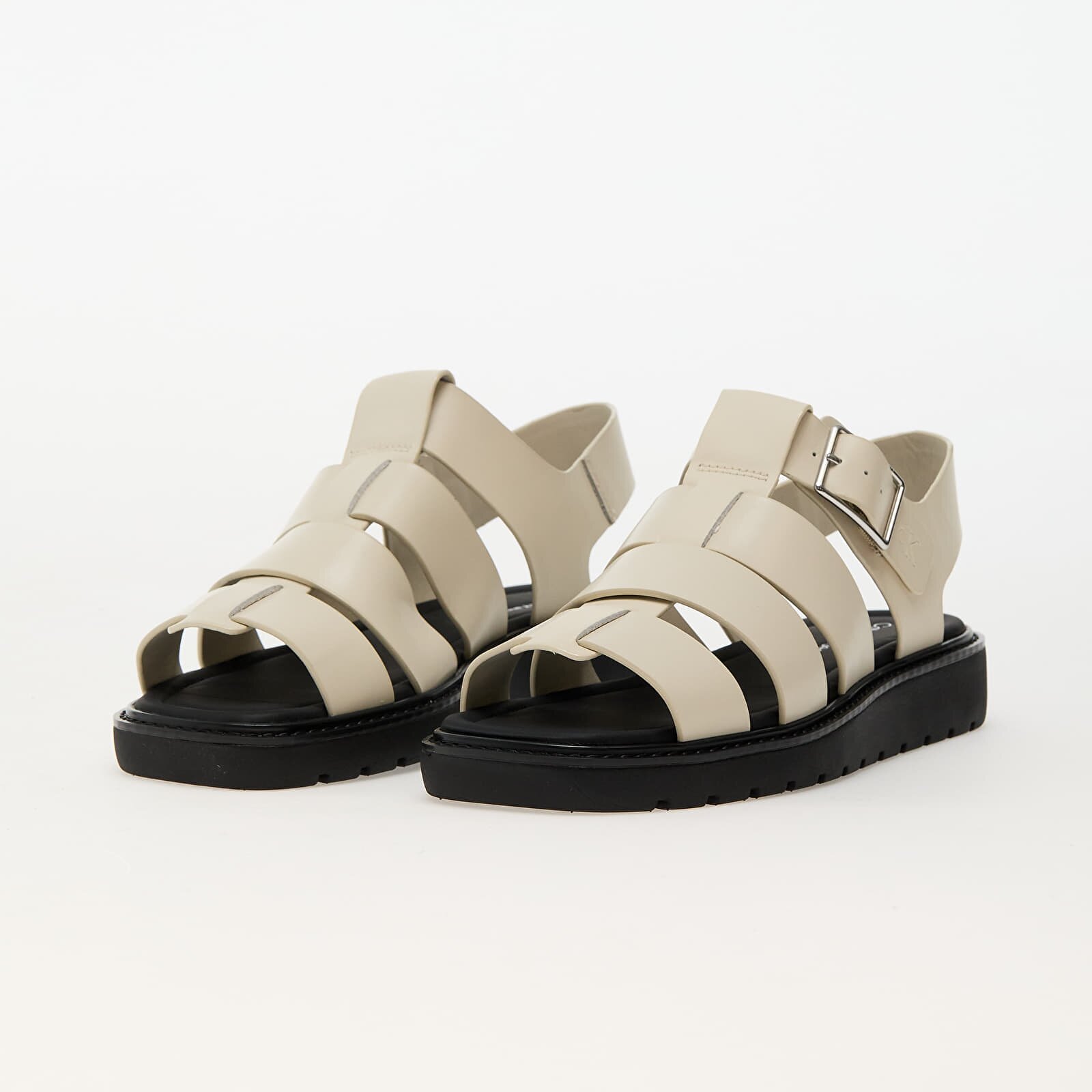 Calvin Klein Jeans Sq Molded Sandal Fisher Beige