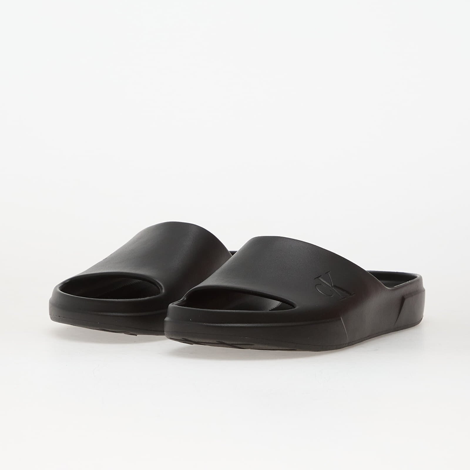 Calvin Klein Обувки *J Chunky Slide Onep Black