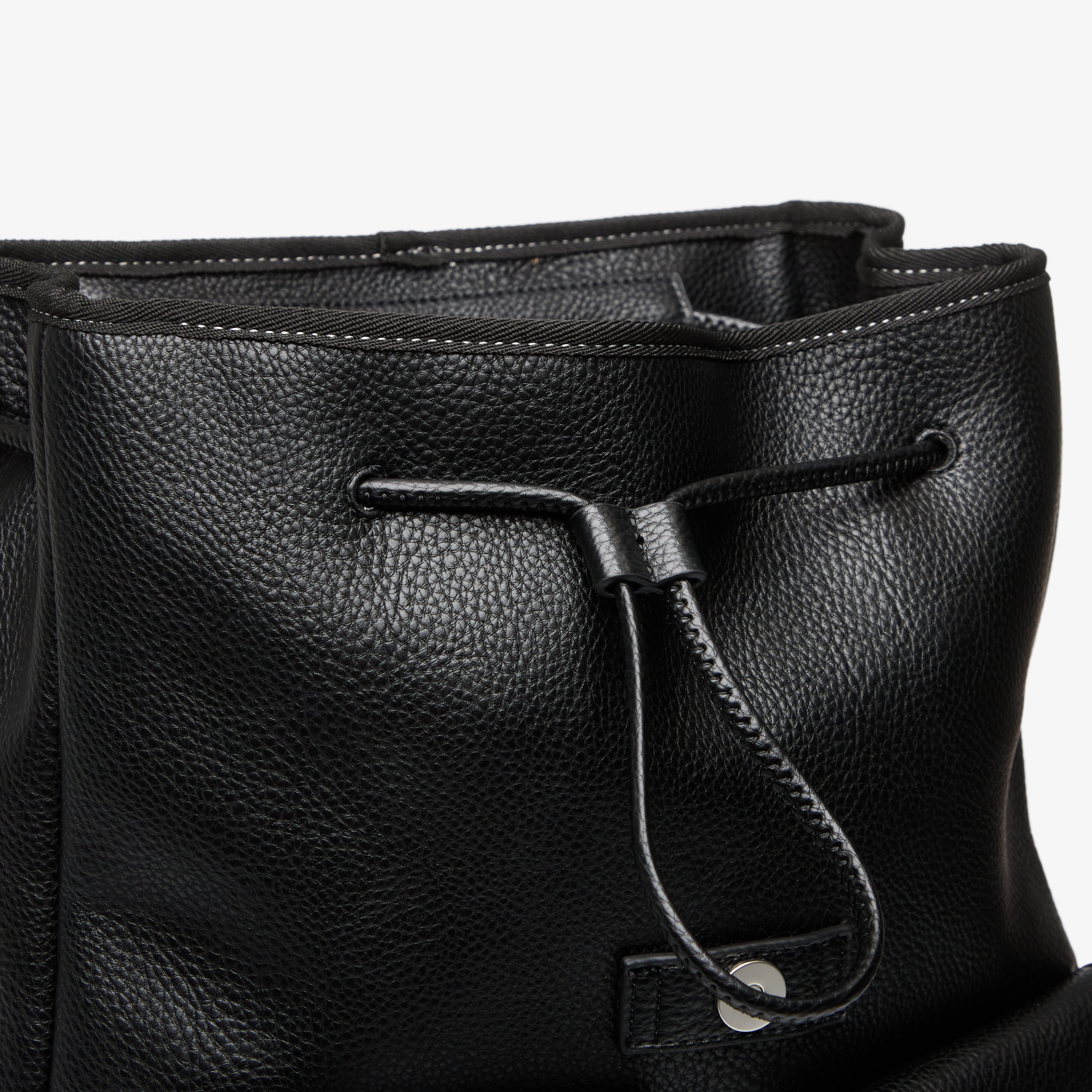 Calvin Klein Раница Bold Pebble Flap Backpack Black