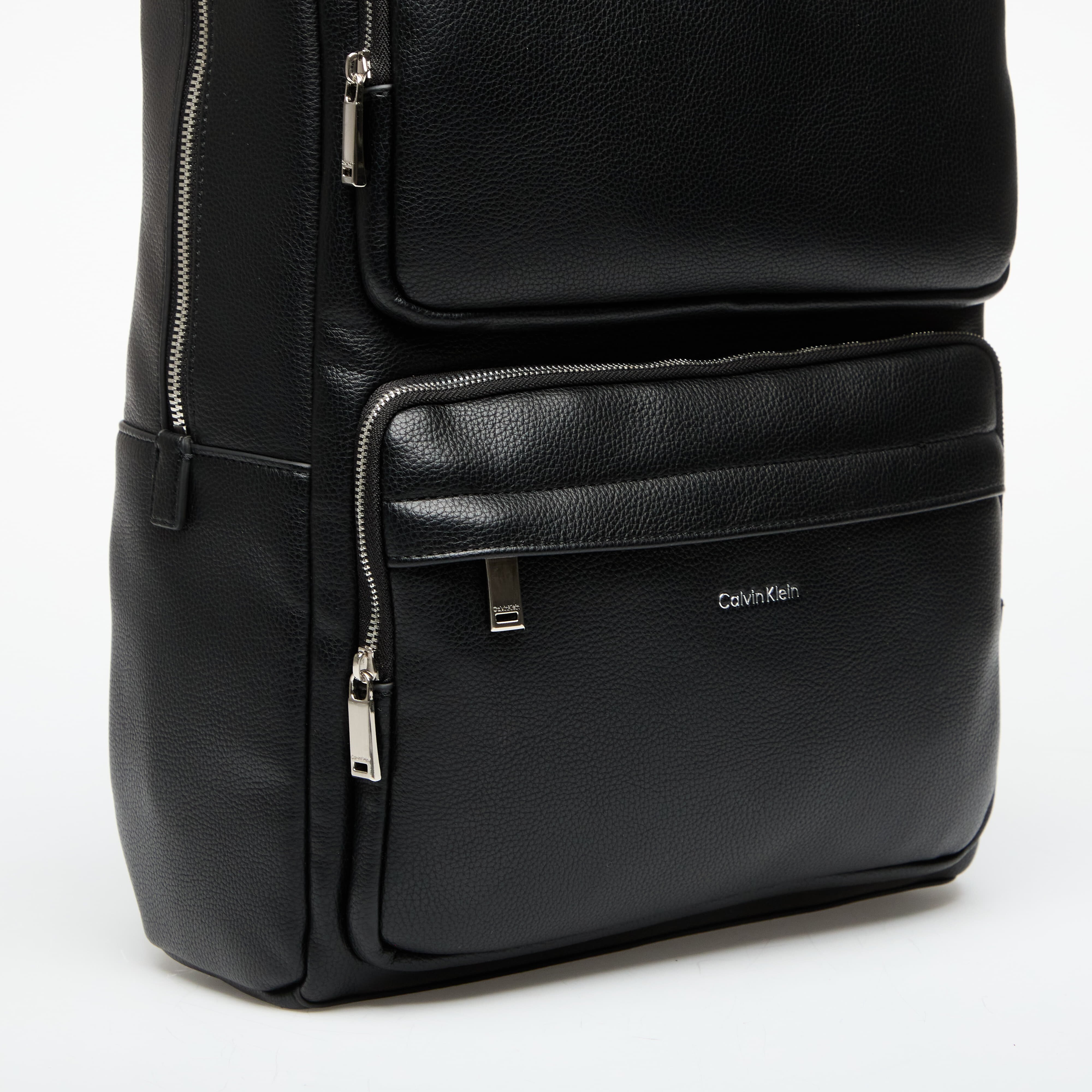 Calvin Klein Раница Raised Double Pocket Black