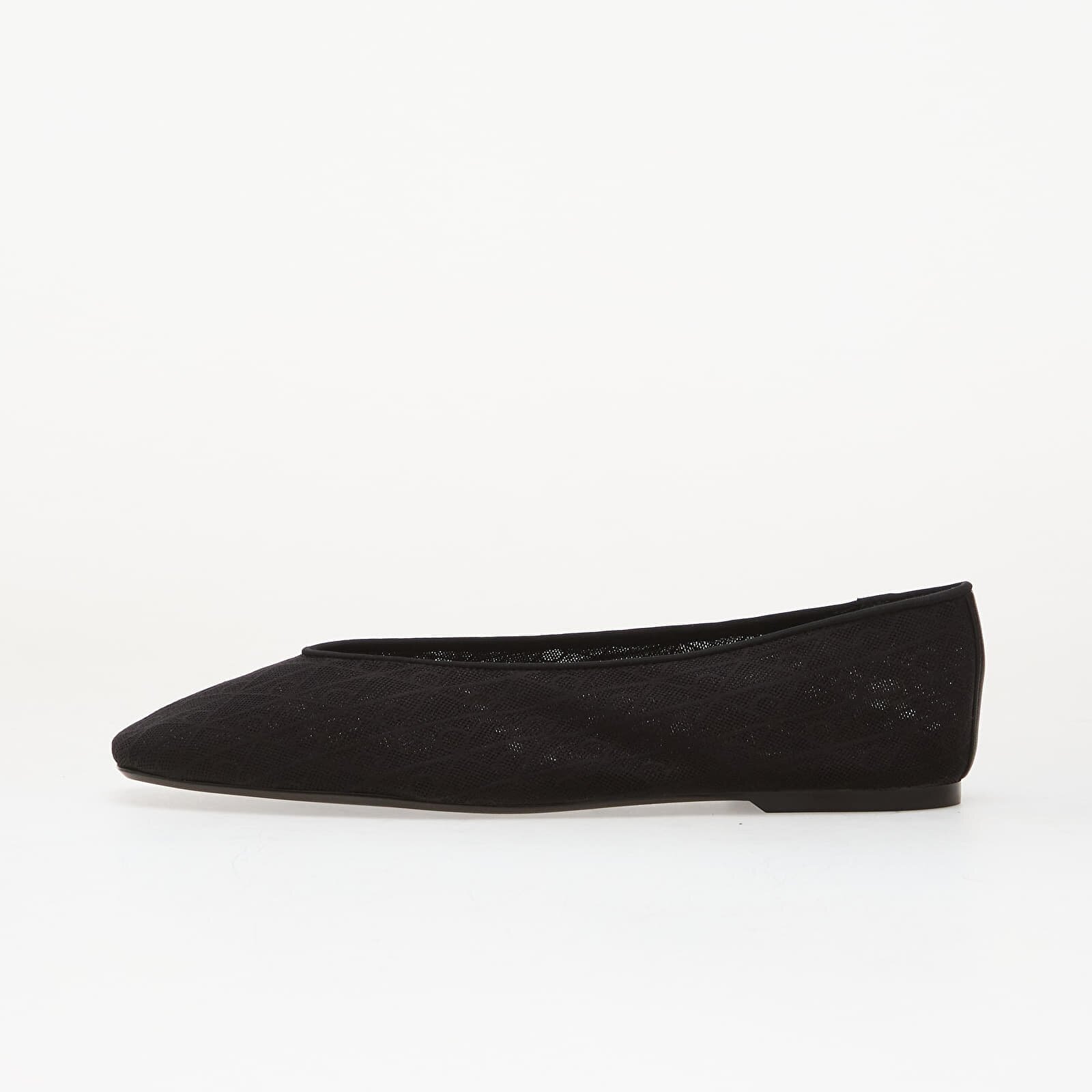 Calvin Klein Сникърси Square Ballerina Aop Mesh Triple Black Mono