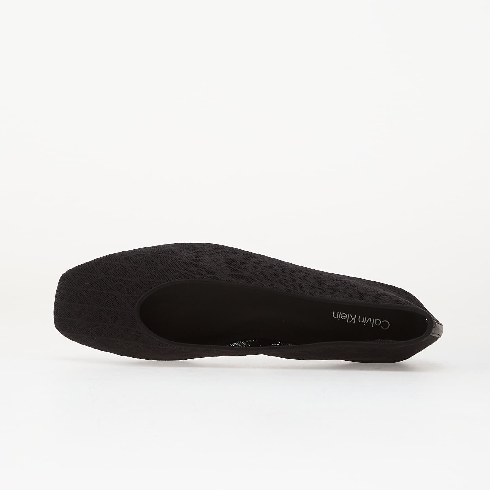 Calvin Klein Сникърси Square Ballerina Aop Mesh Triple Black Mono
