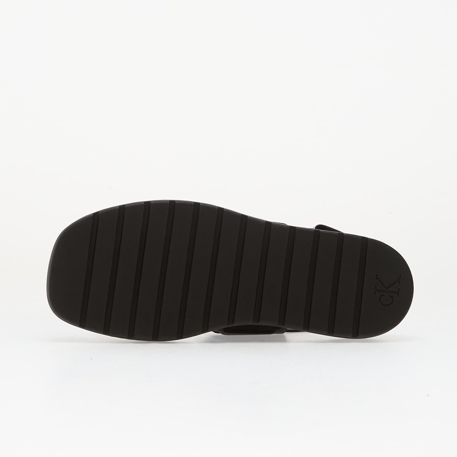 Calvin Klein Sq Molded Sandal Webb Black