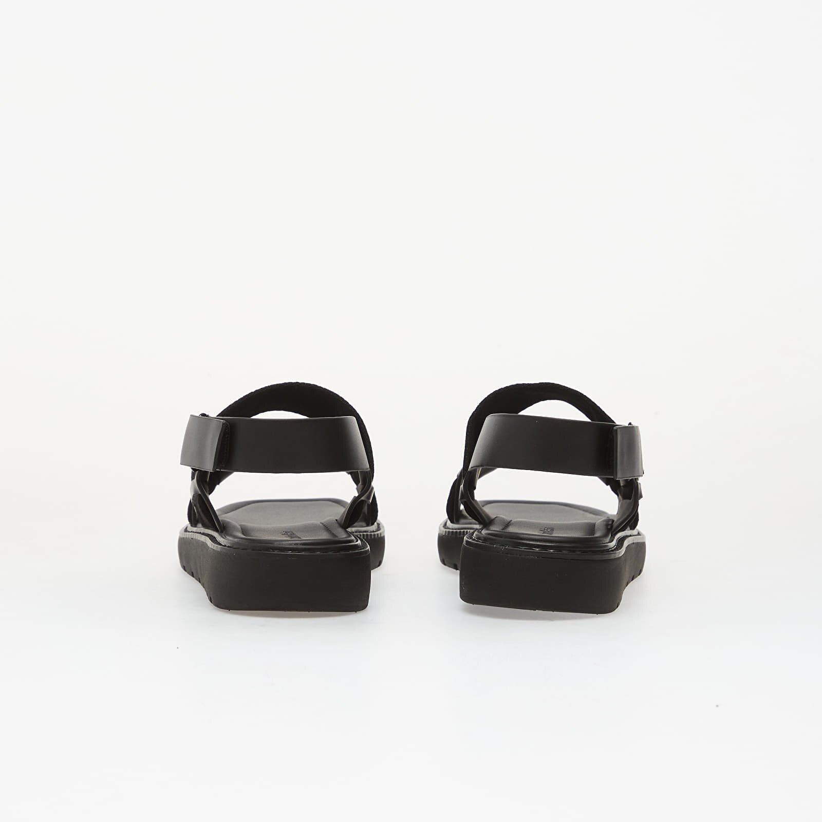 Calvin Klein Sq Molded Sandal Webb Black