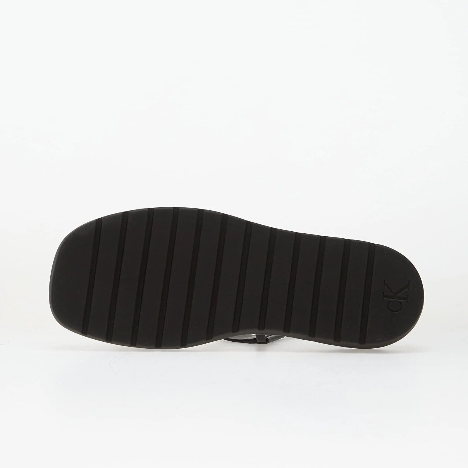 Calvin Klein Square Toe Molded Sandal Slide Black