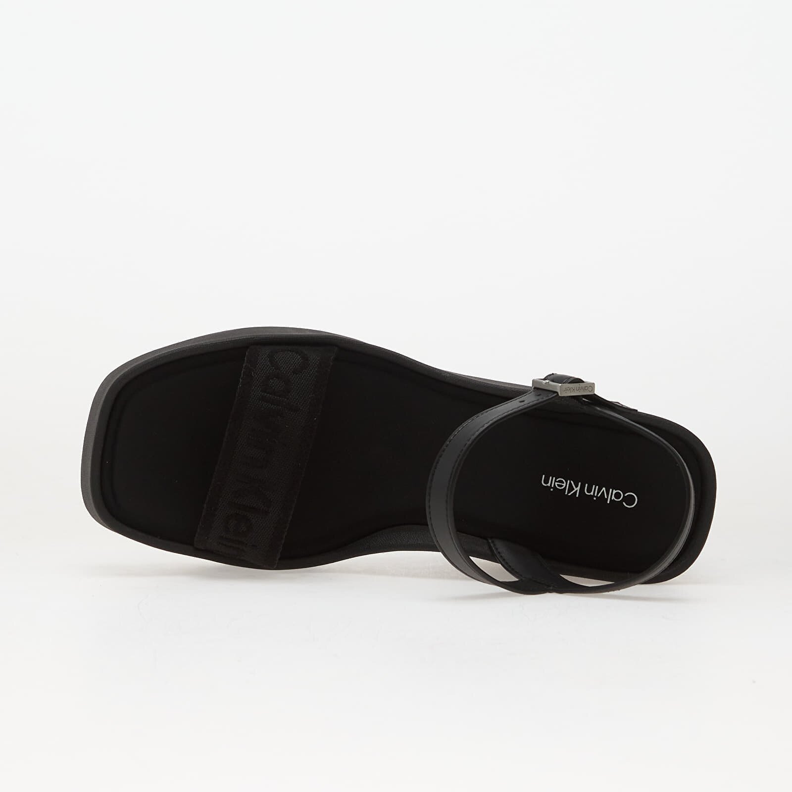 Calvin Klein Wedge 70 Sandal Webbin Black
