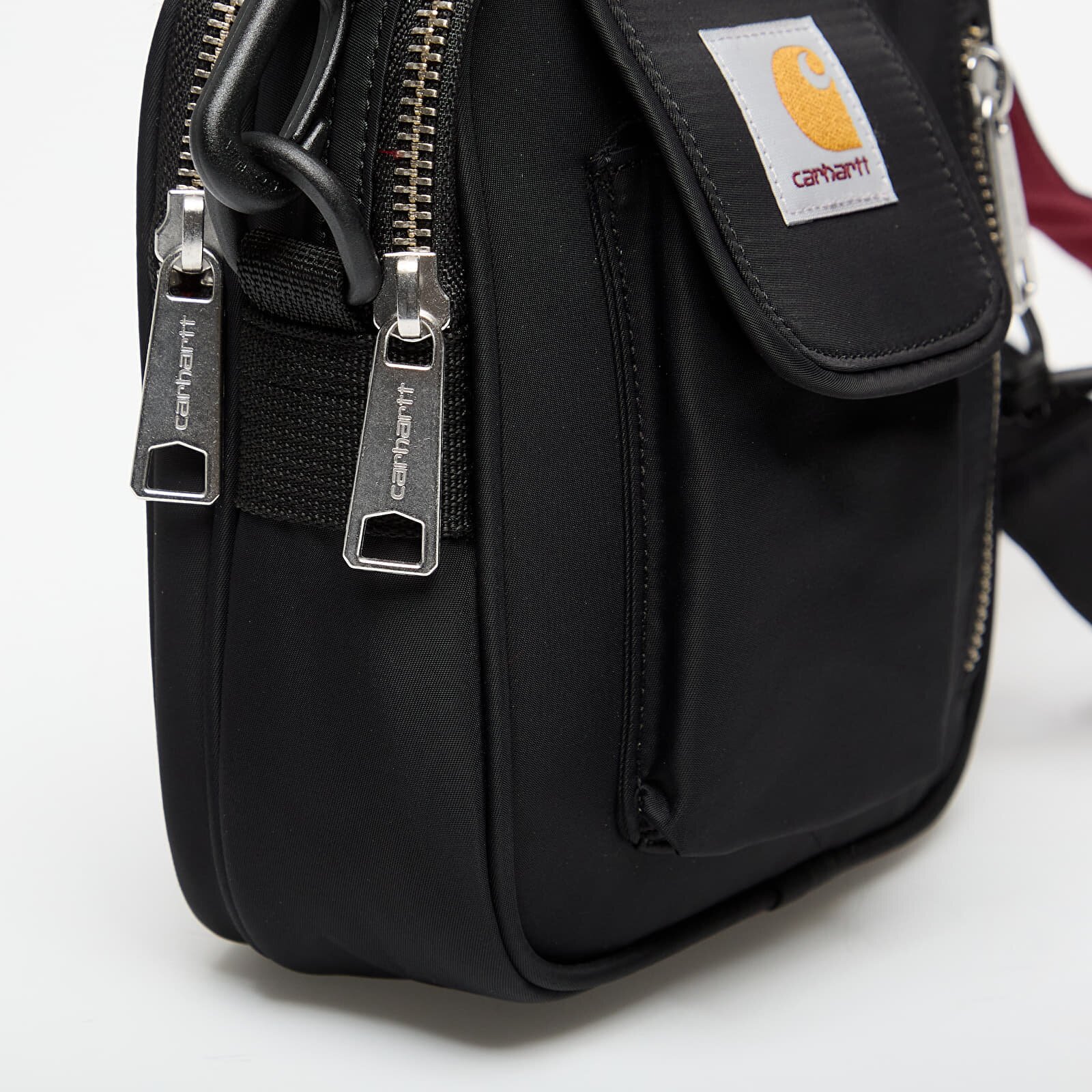 Carhartt WIP Чанта Alumni Essential Bag Small Black/ Scarlet