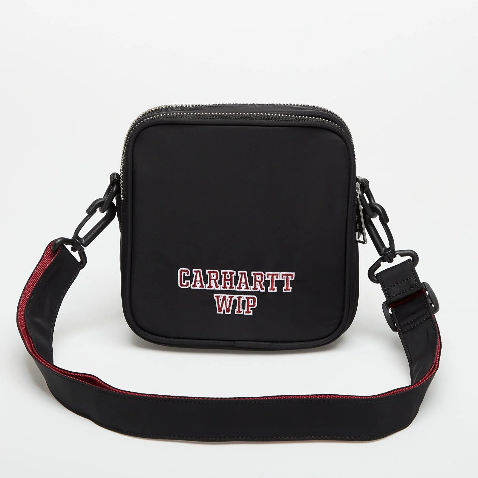 Carhartt WIP Чанта Alumni Essential Bag Small Black/ Scarlet