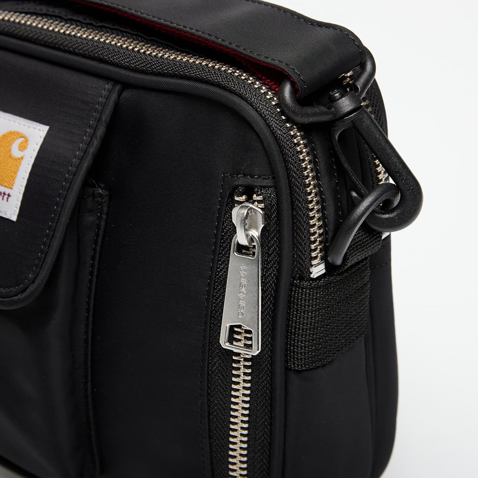 Carhartt WIP Чанта Alumni Essential Bag Small Black/ Scarlet