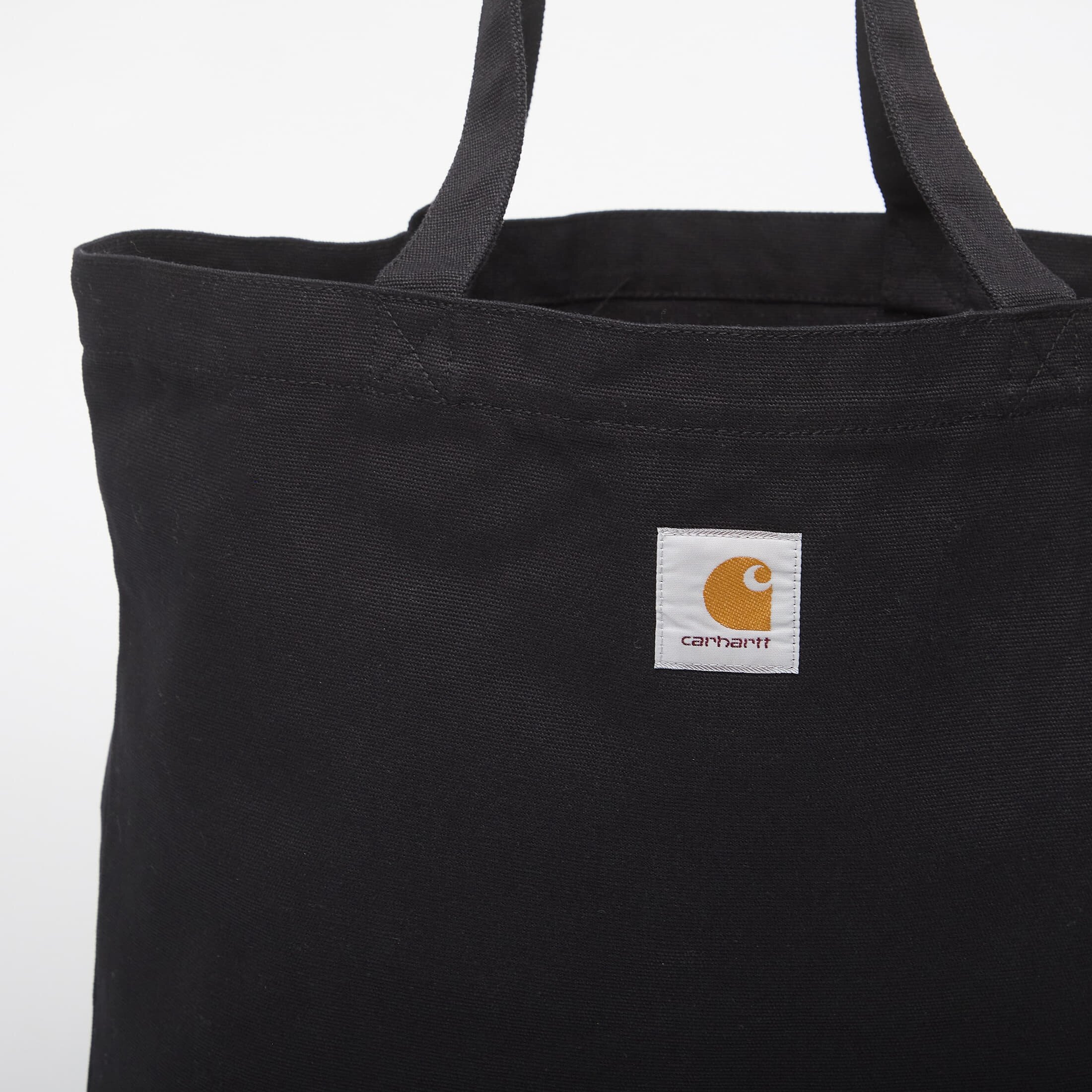 Carhartt WIP Чанта Canvas Graphic Tote Spoiled Print/ Black