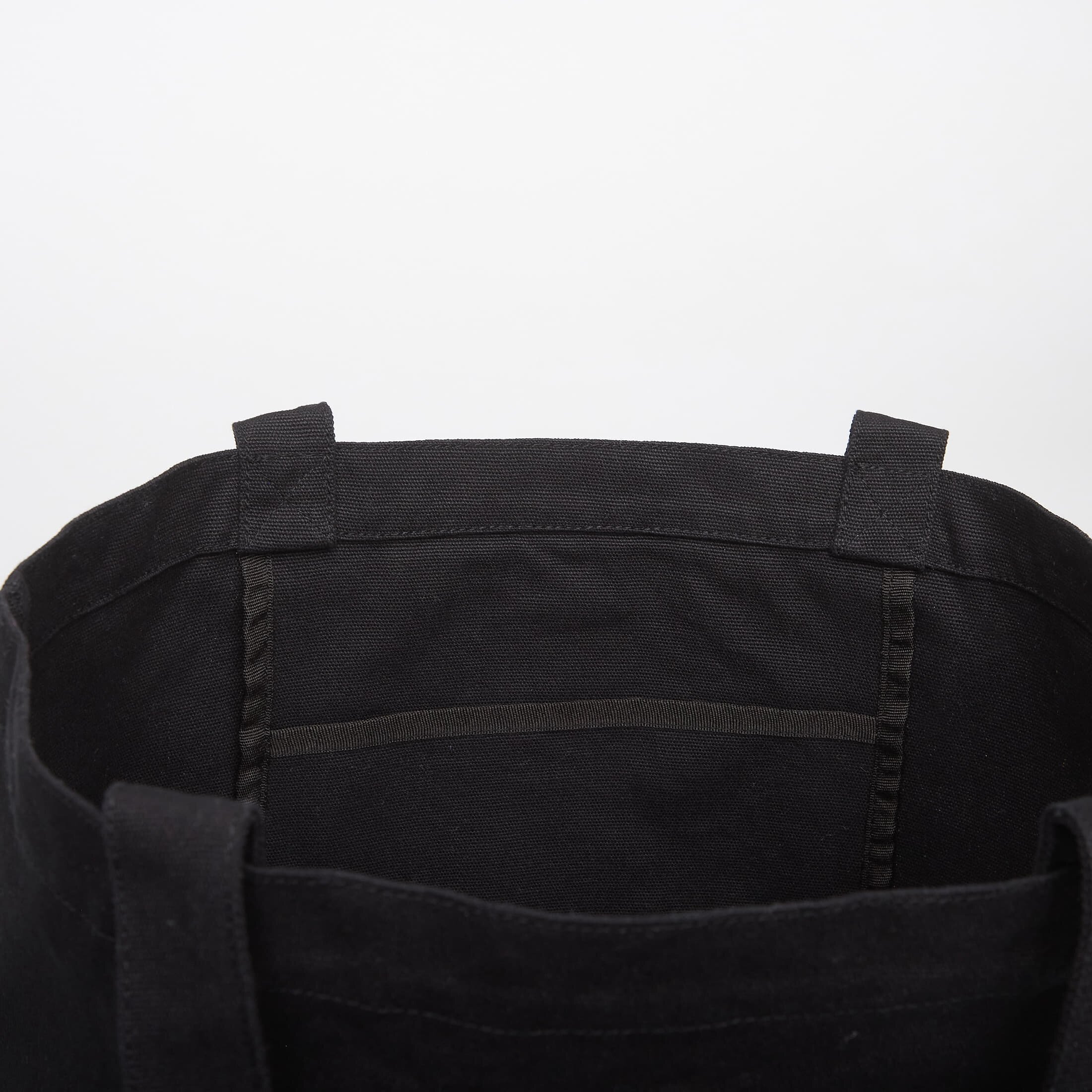 Carhartt WIP Чанта Canvas Graphic Tote Spoiled Print/ Black