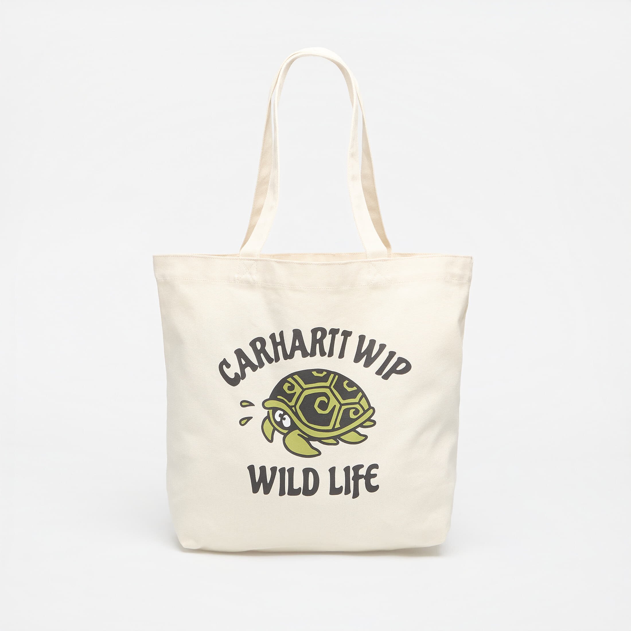 Carhartt WIP Чанта Canvas Graphic Tote Wild Life Print/ Natural
