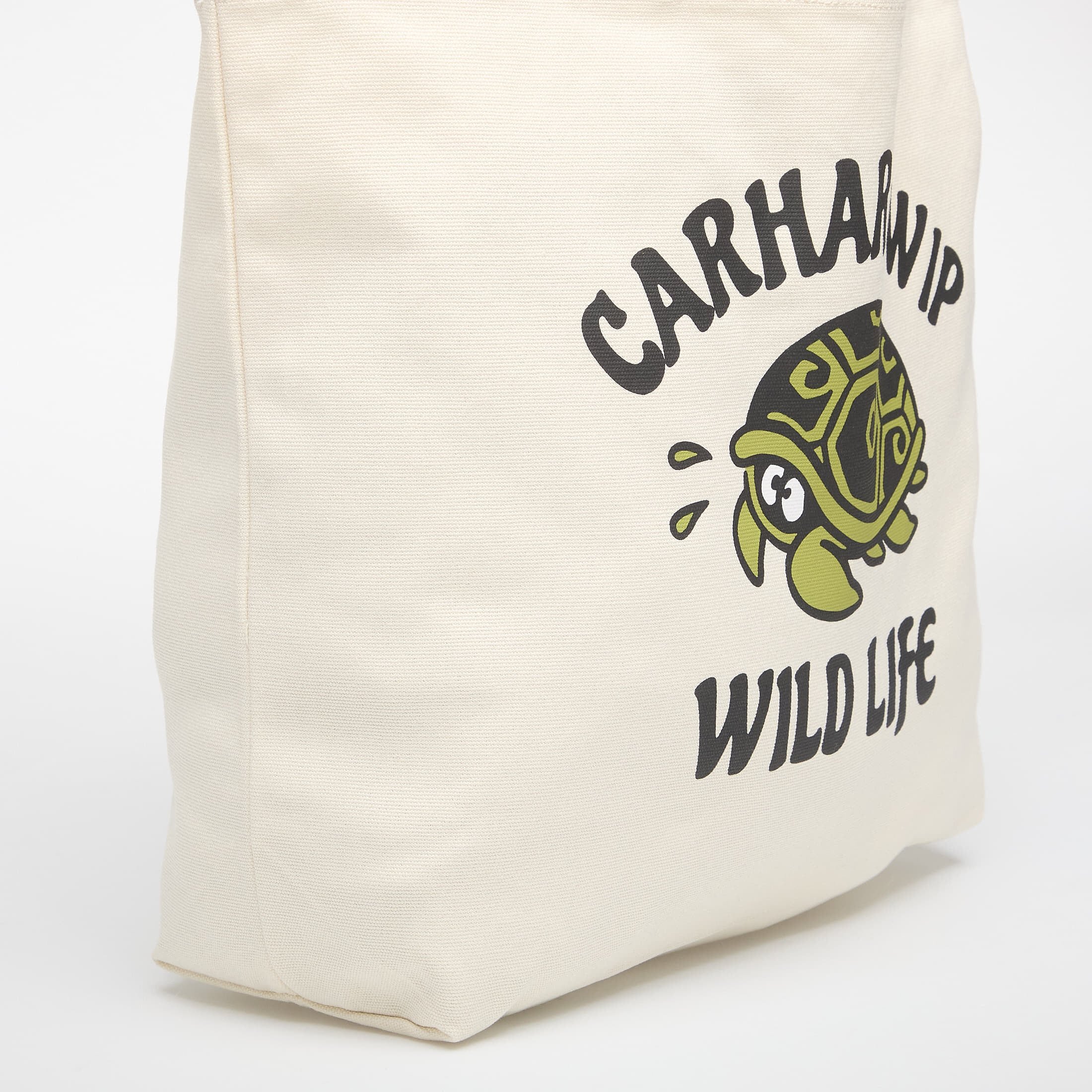 Carhartt WIP Чанта Canvas Graphic Tote Wild Life Print/ Natural
