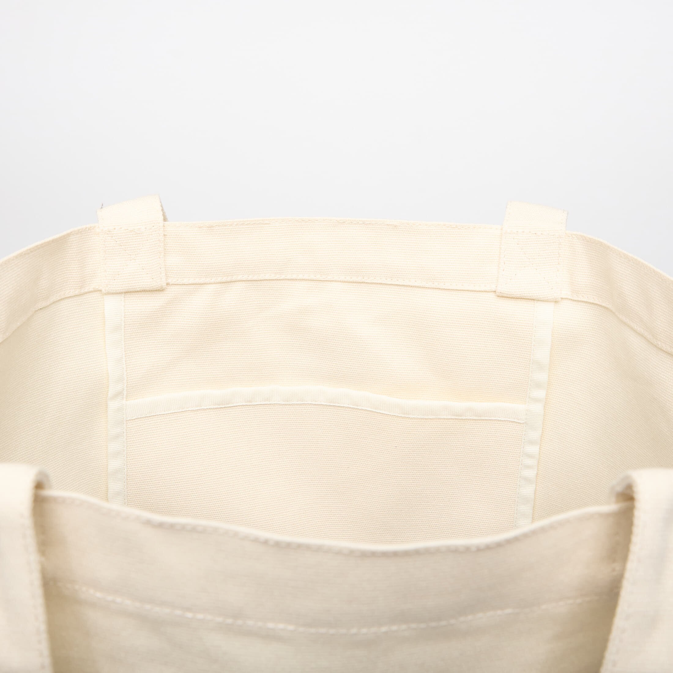 Carhartt WIP Чанта Canvas Graphic Tote Wild Life Print/ Natural