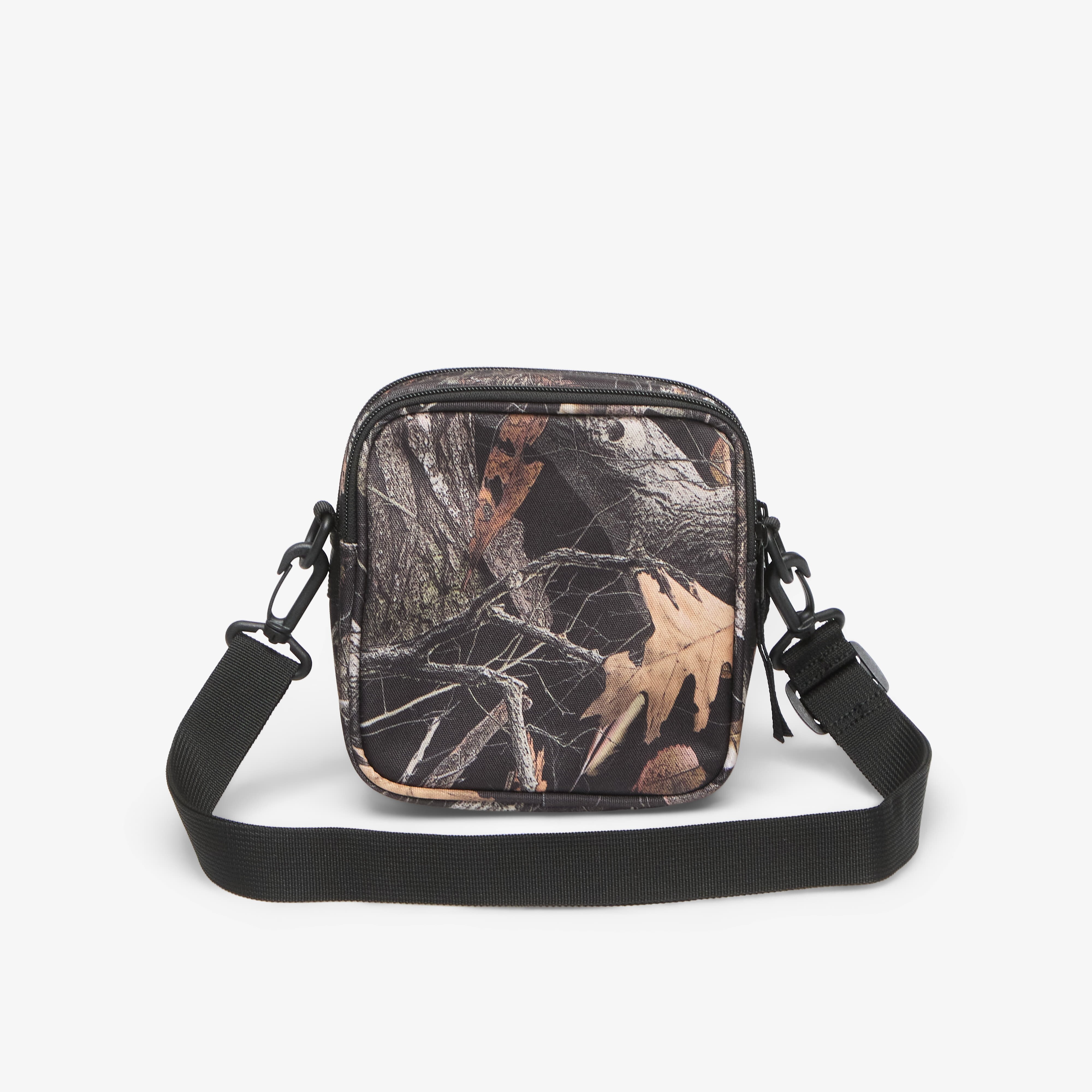 Carhartt WIP Чанта Essentials Bag Small Camo Feather Tree Black