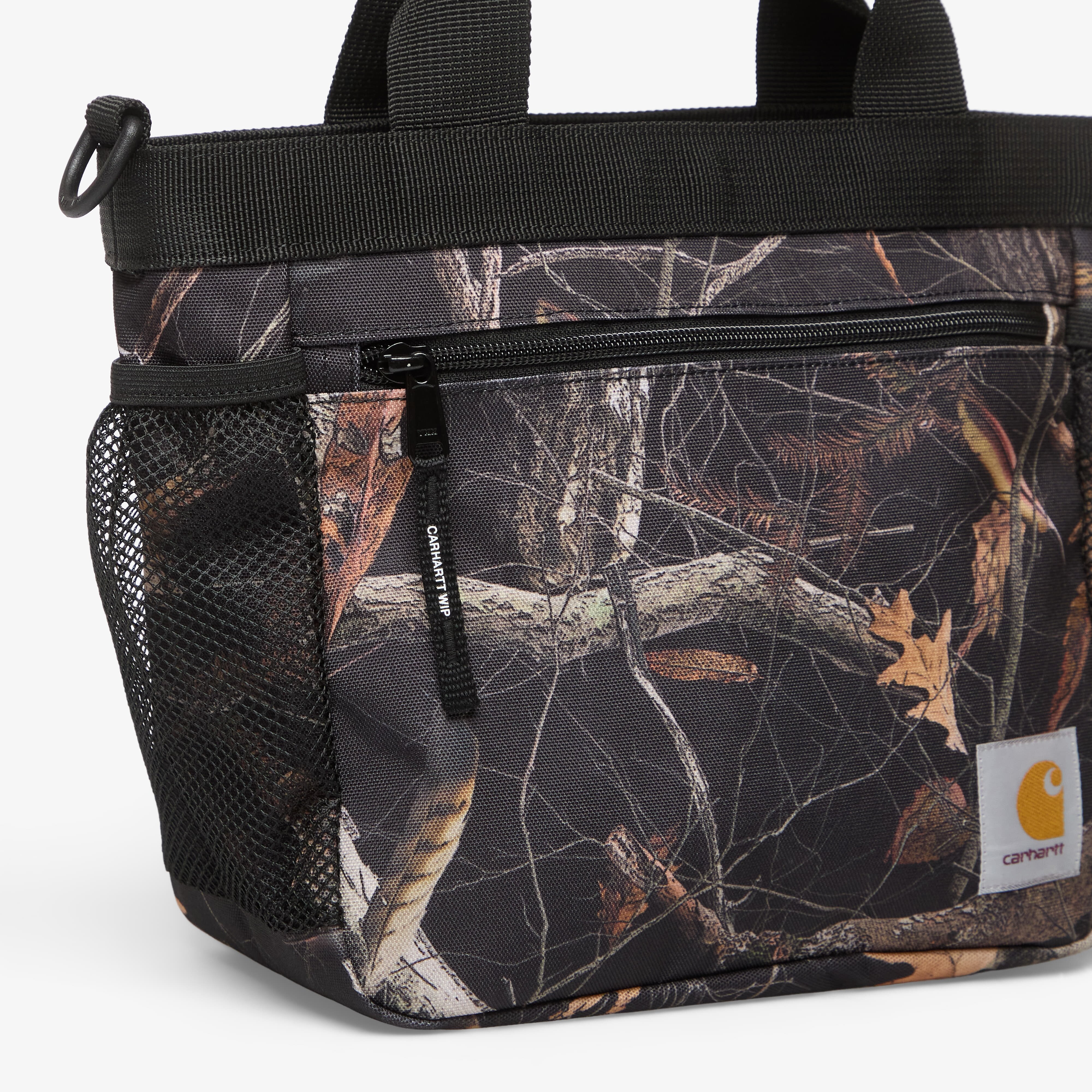 Carhartt WIP Чанта Philis Shoulder Bag Camo Feather Tree Black