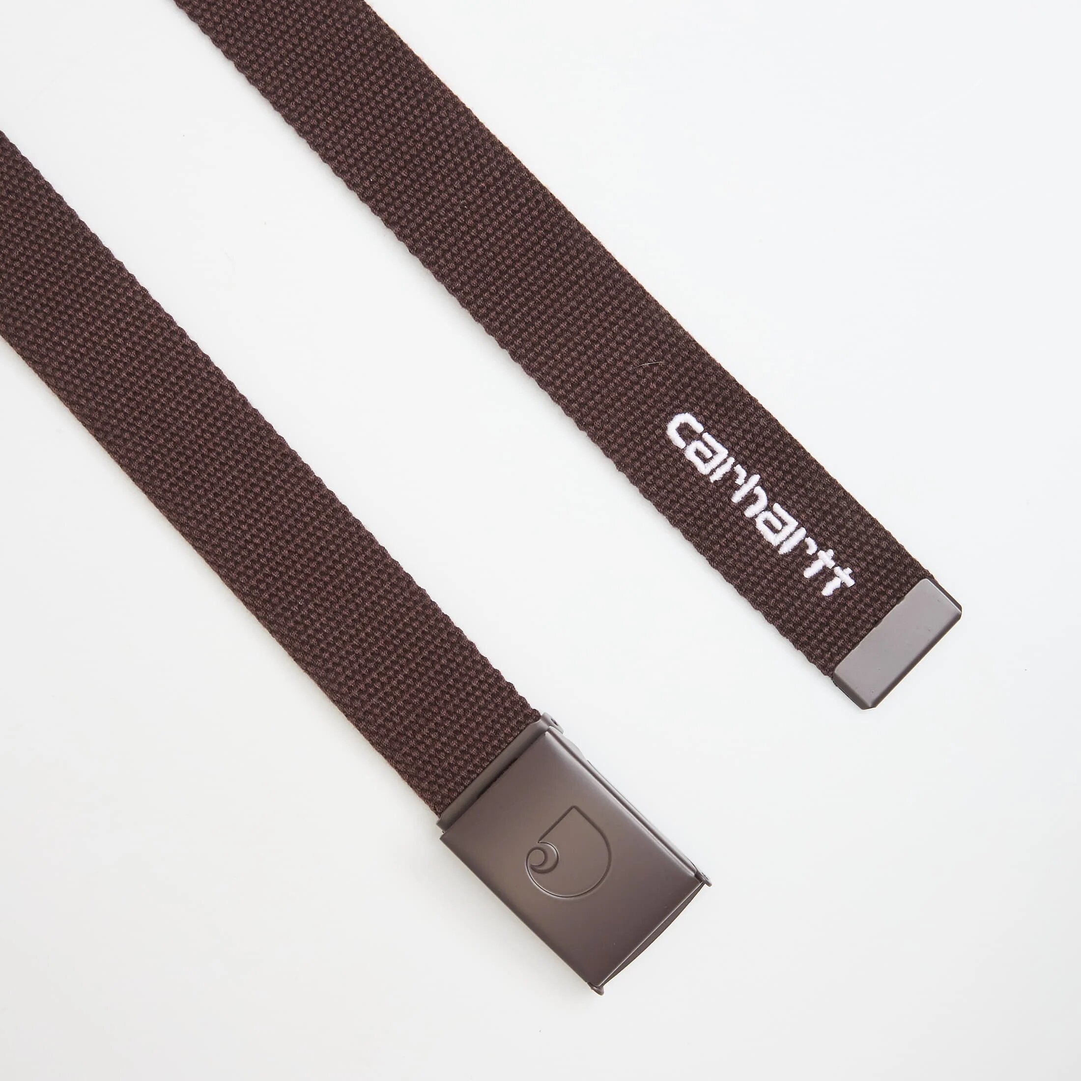 Carhartt WIP Колан C-Logo Belt Tonal Palisander/ White