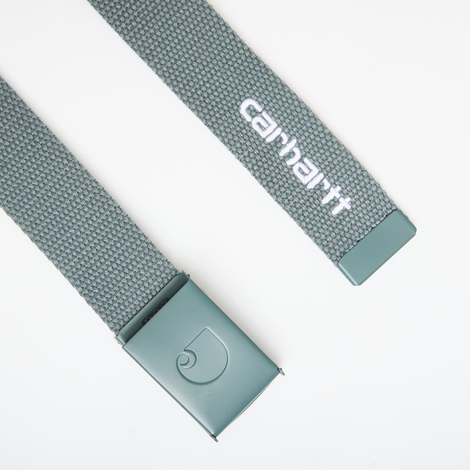 Carhartt WIP Колан C-Logo Belt Tonal Velvet Green/ White