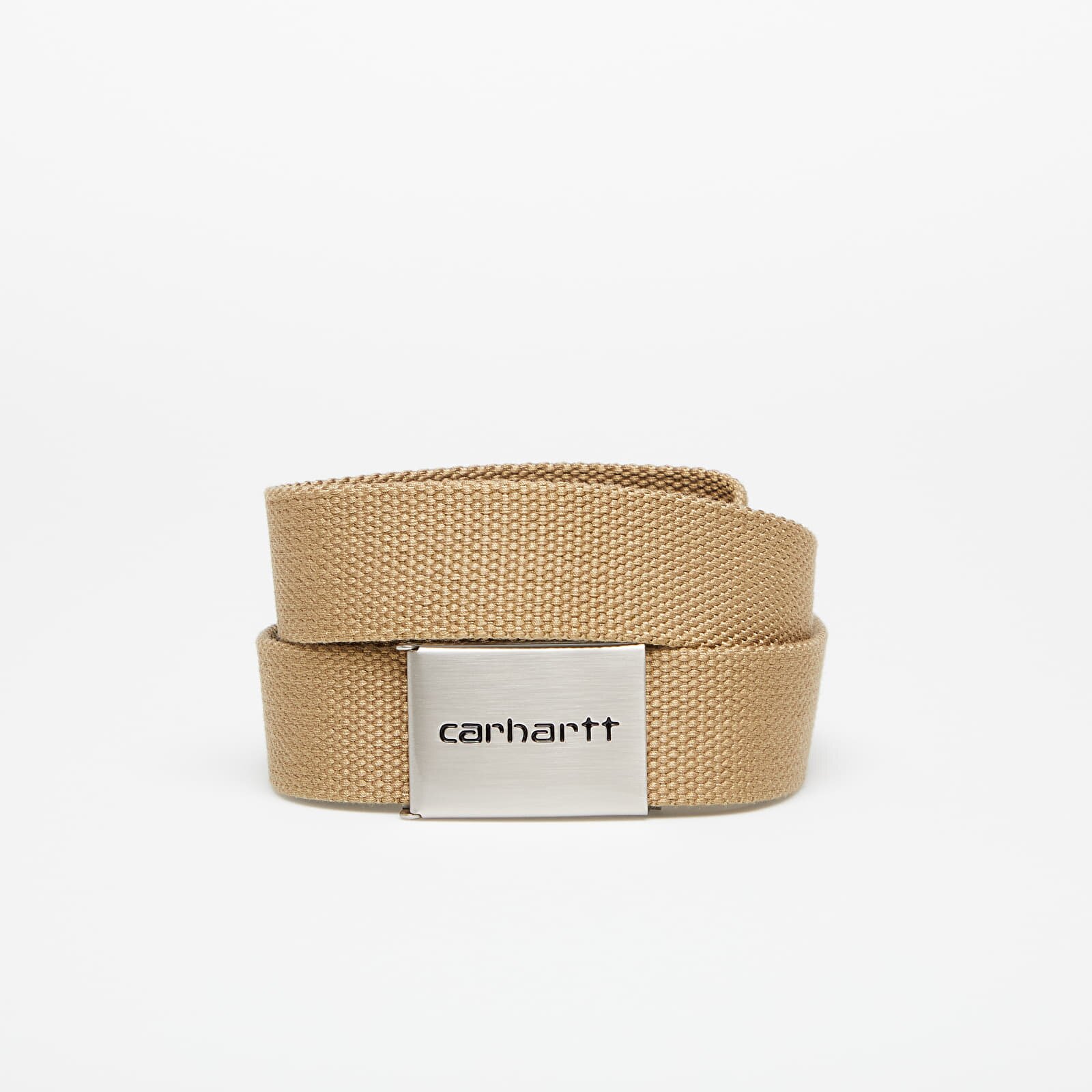 Carhartt WIP Колан Clip Belt Chrome Leather