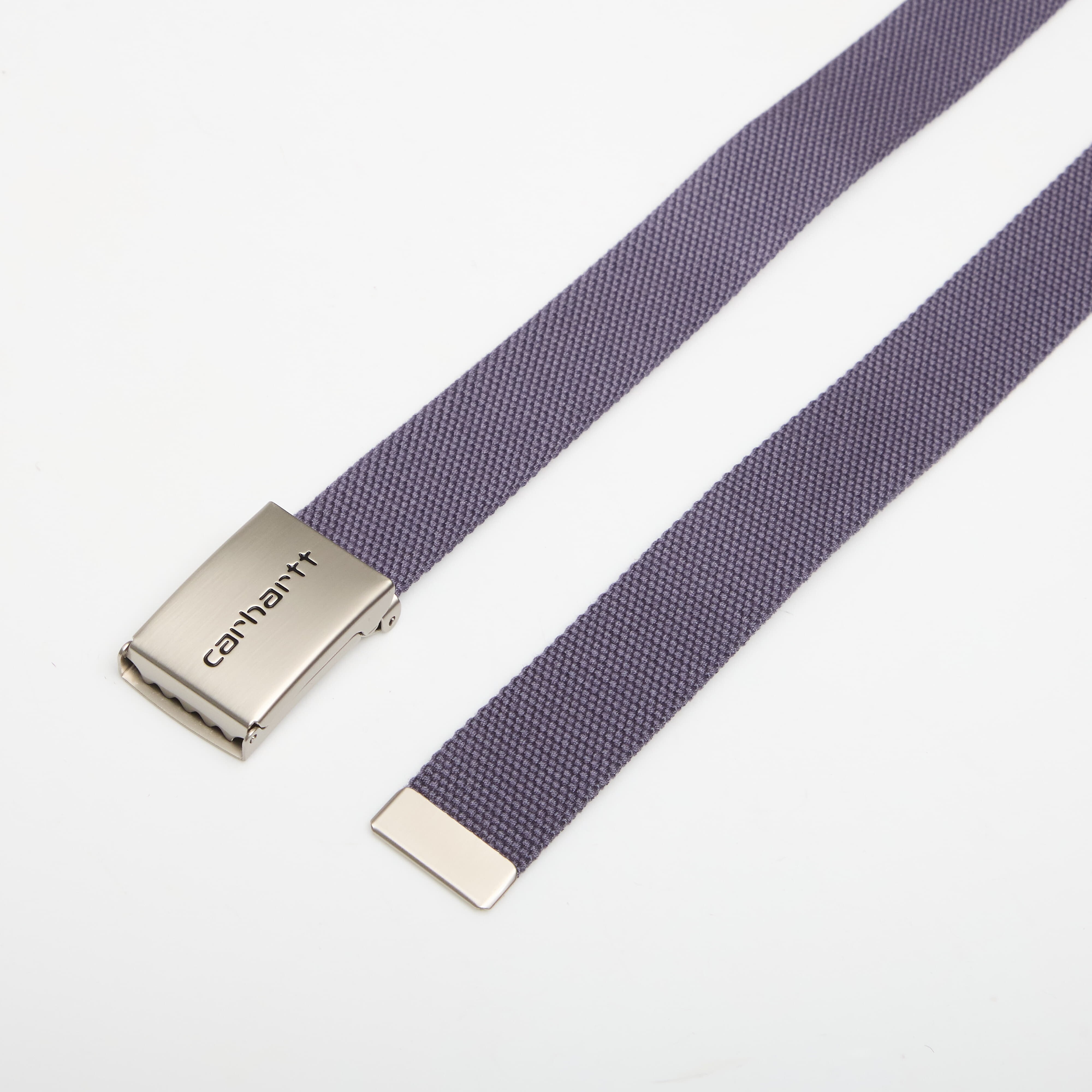 Carhartt WIP Колан Clip Belt Chrome Shady Purple