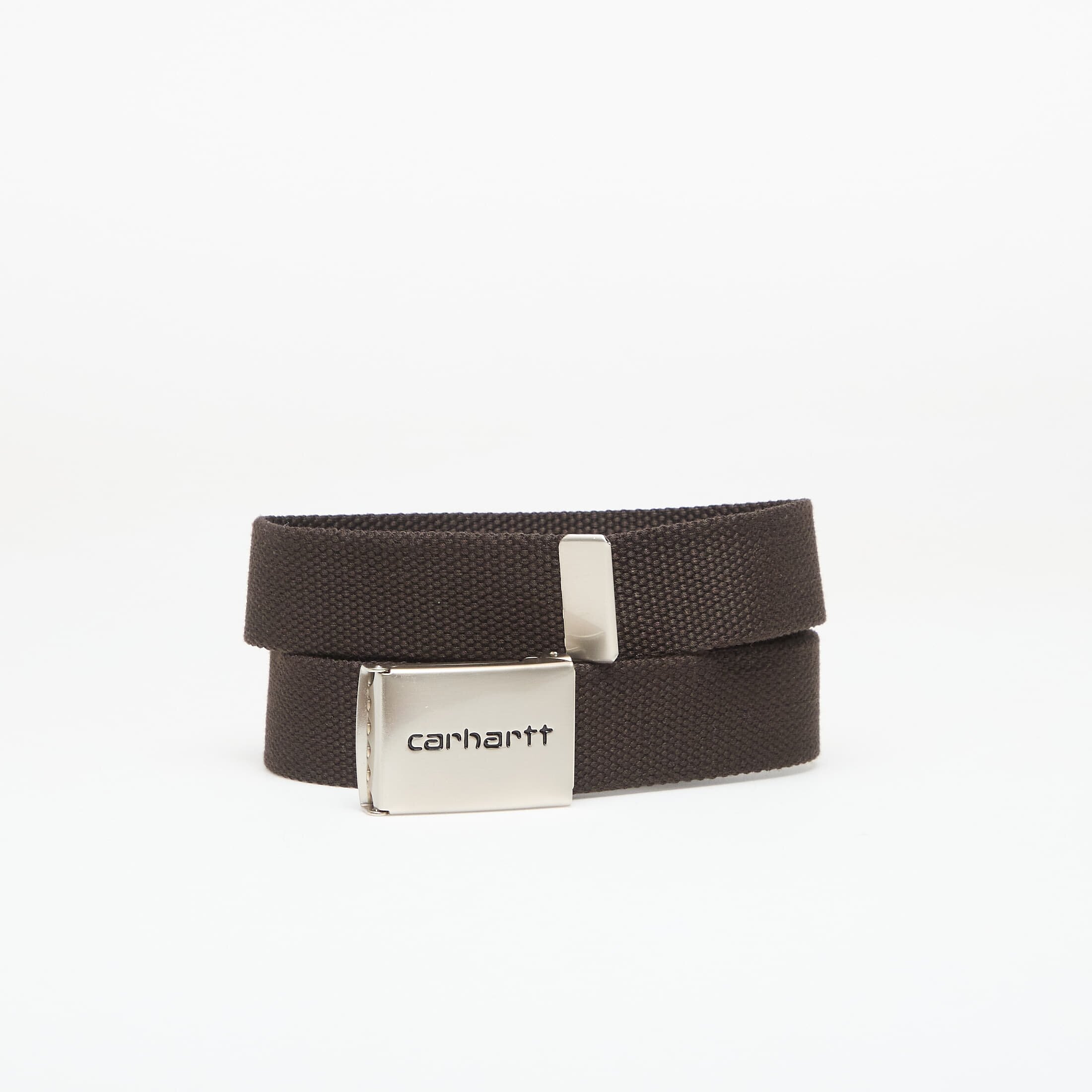 Carhartt WIP Колан Clip Belt Chrome Tobacco
