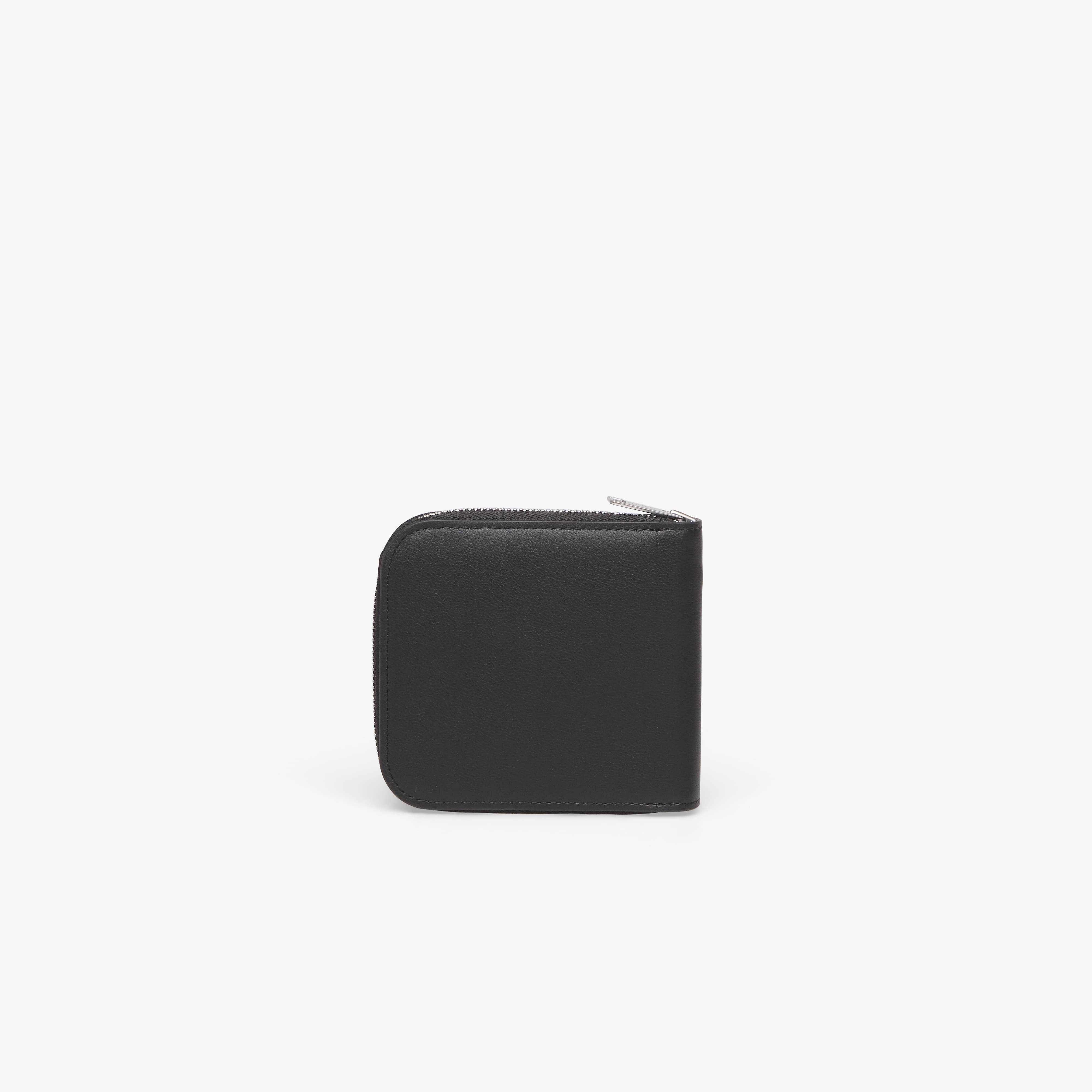 Carhartt WIP Портфейл Leather Wallet Black/ Silver
