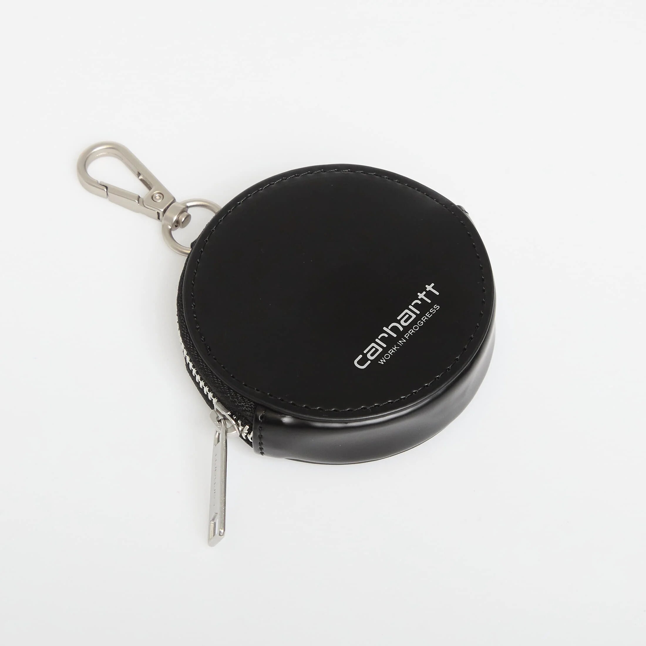 Carhartt WIP Портфейл Script Coin Wallet Black/ Silver
