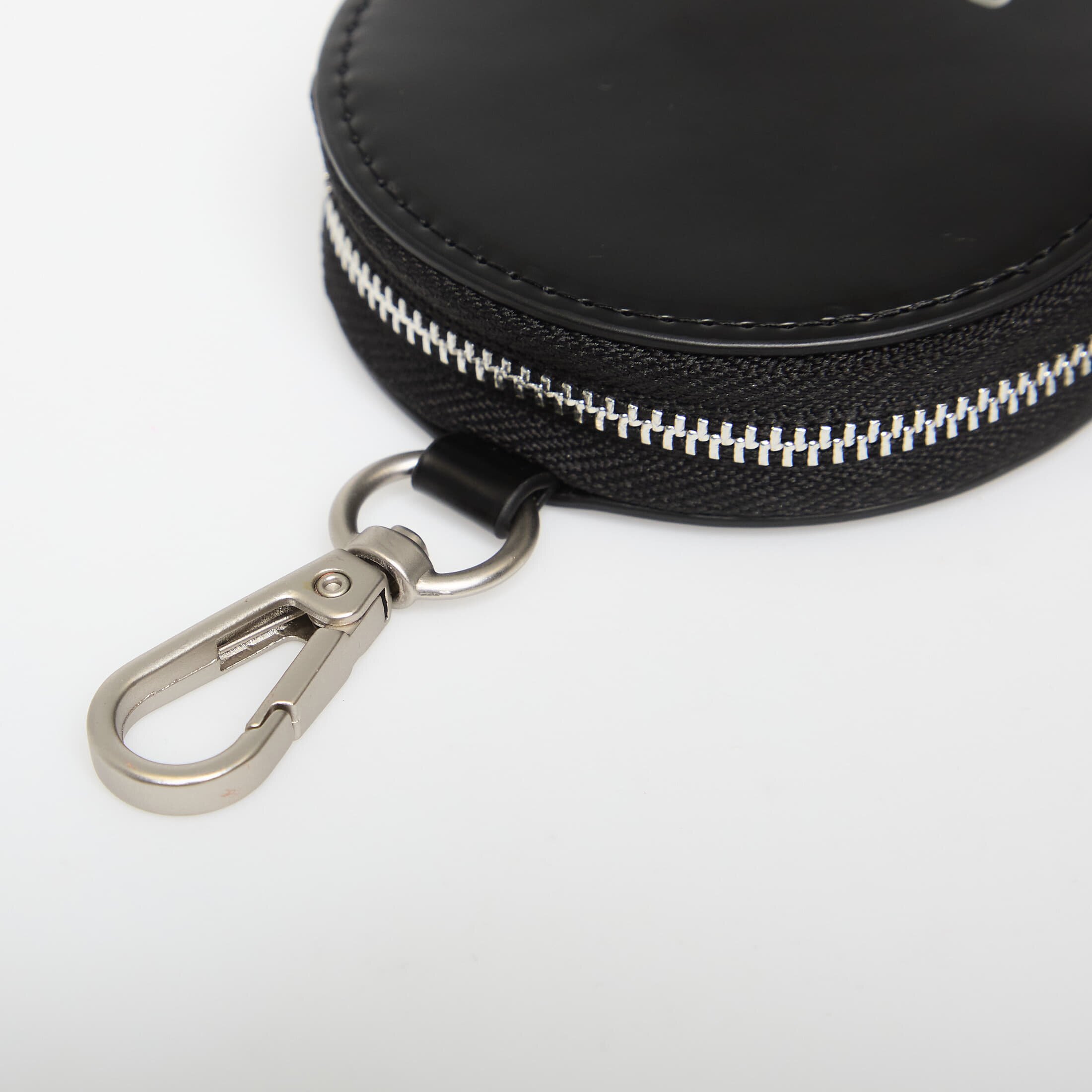 Carhartt WIP Портфейл Script Coin Wallet Black/ Silver