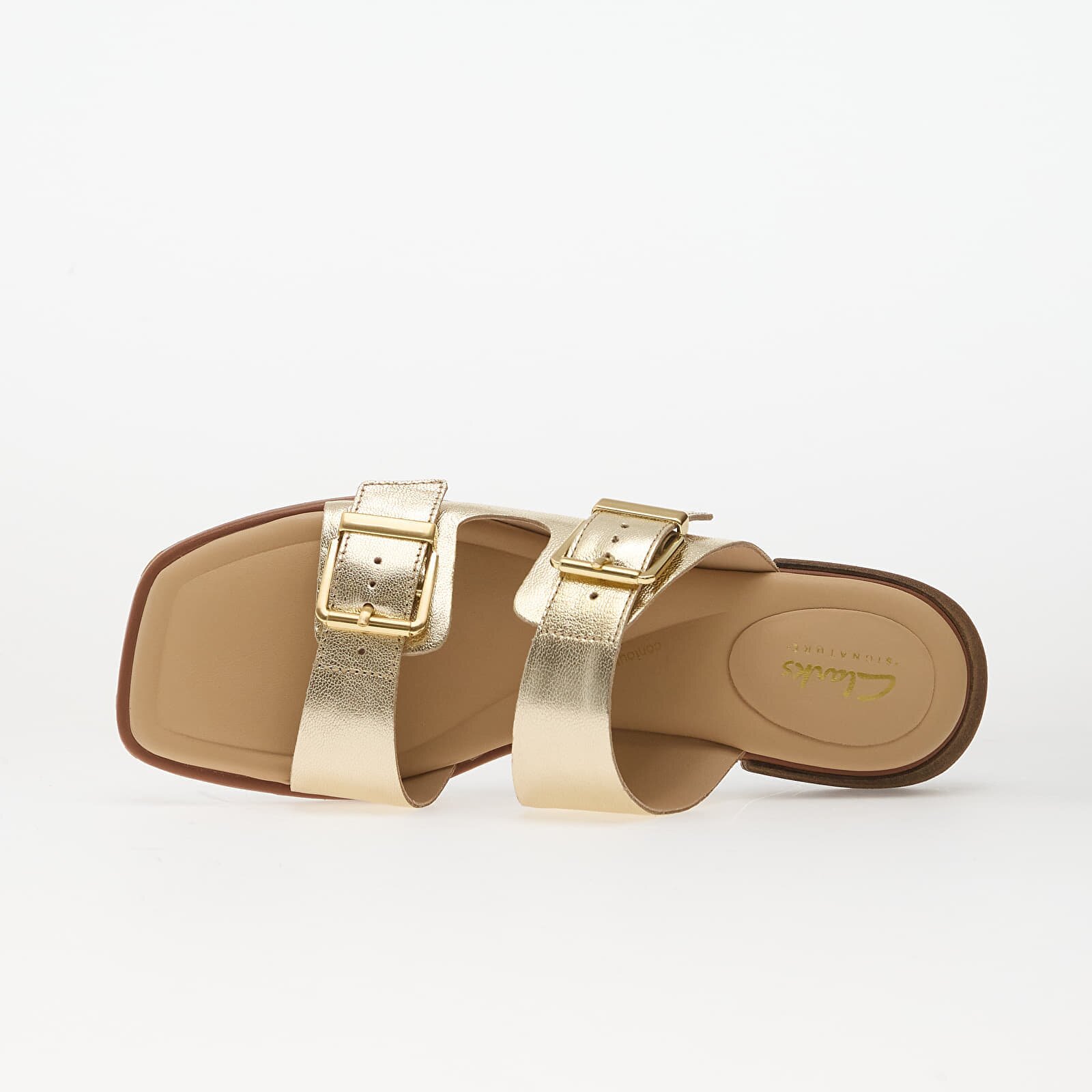 Clarks Ariany Bay Gold Leather