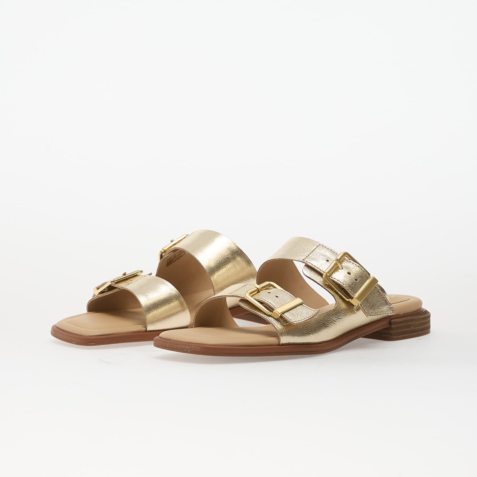 Clarks Ariany Bay Gold Leather