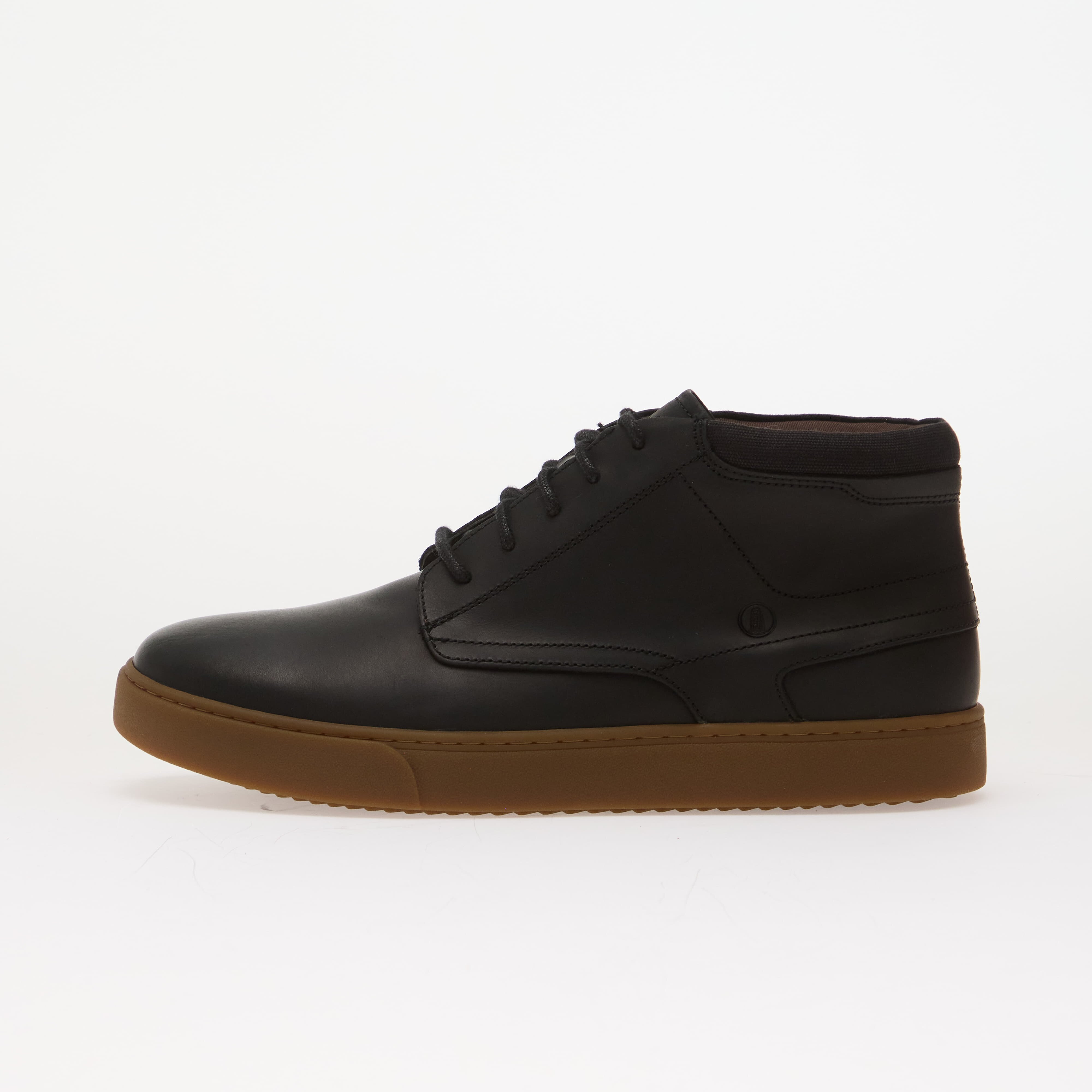 Clarks Обувки Lydford Mid Black Leather