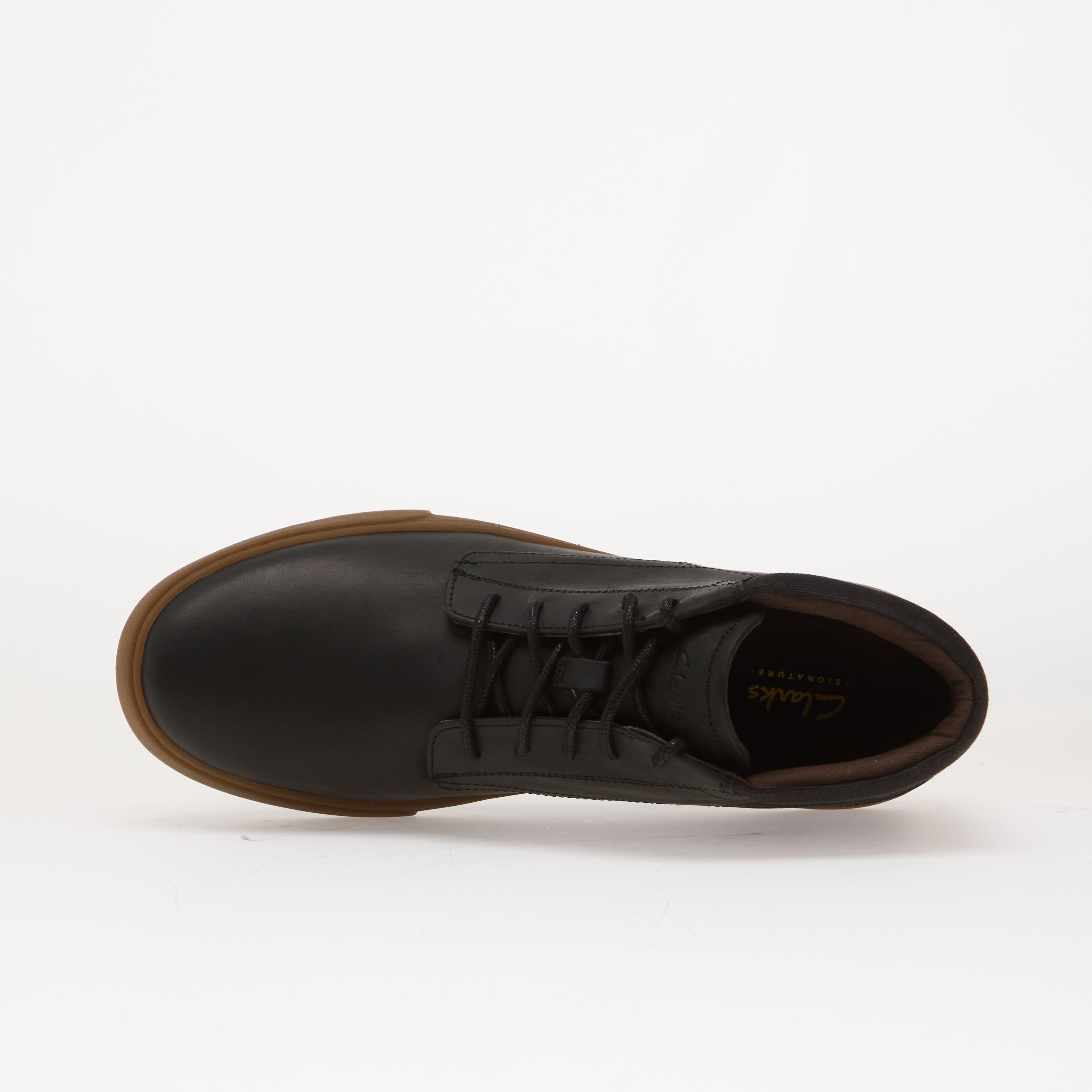 Clarks Обувки Lydford Mid Black Leather