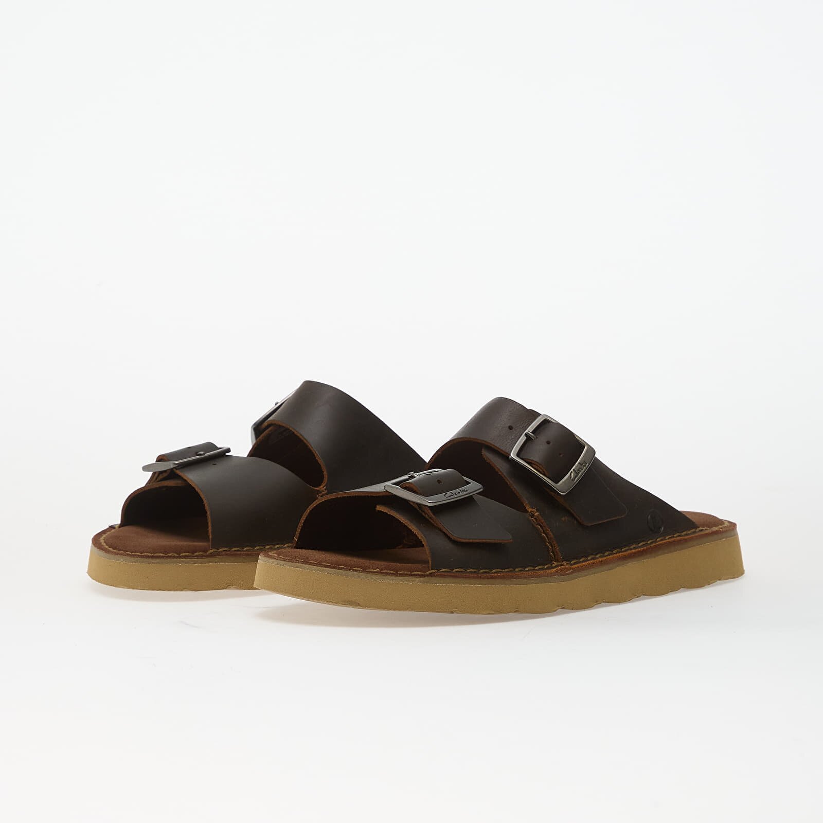 Clarks Обувки Solsbury Strap Beeswax Leather