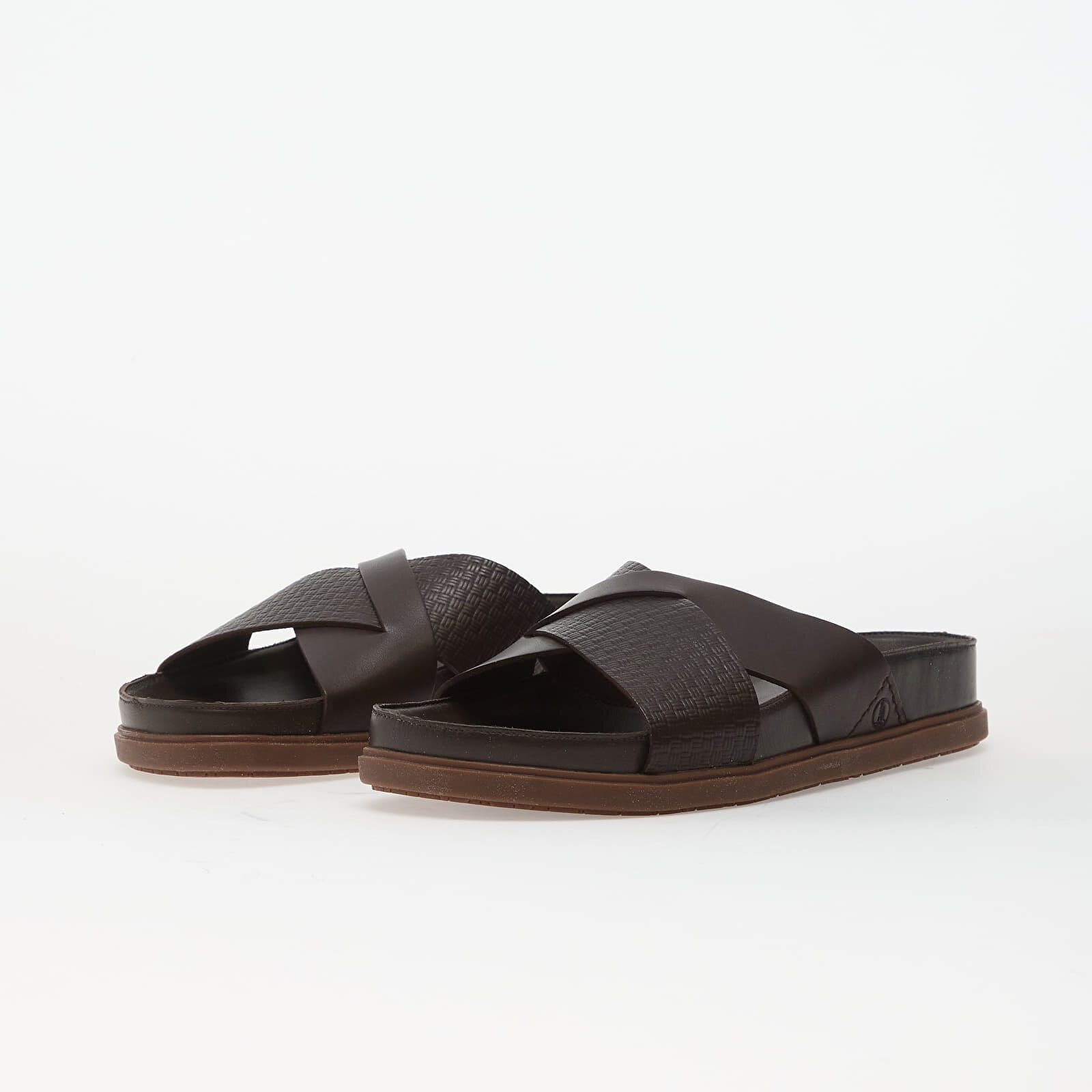 Clarks Обувки Torford Cross Brown Leather