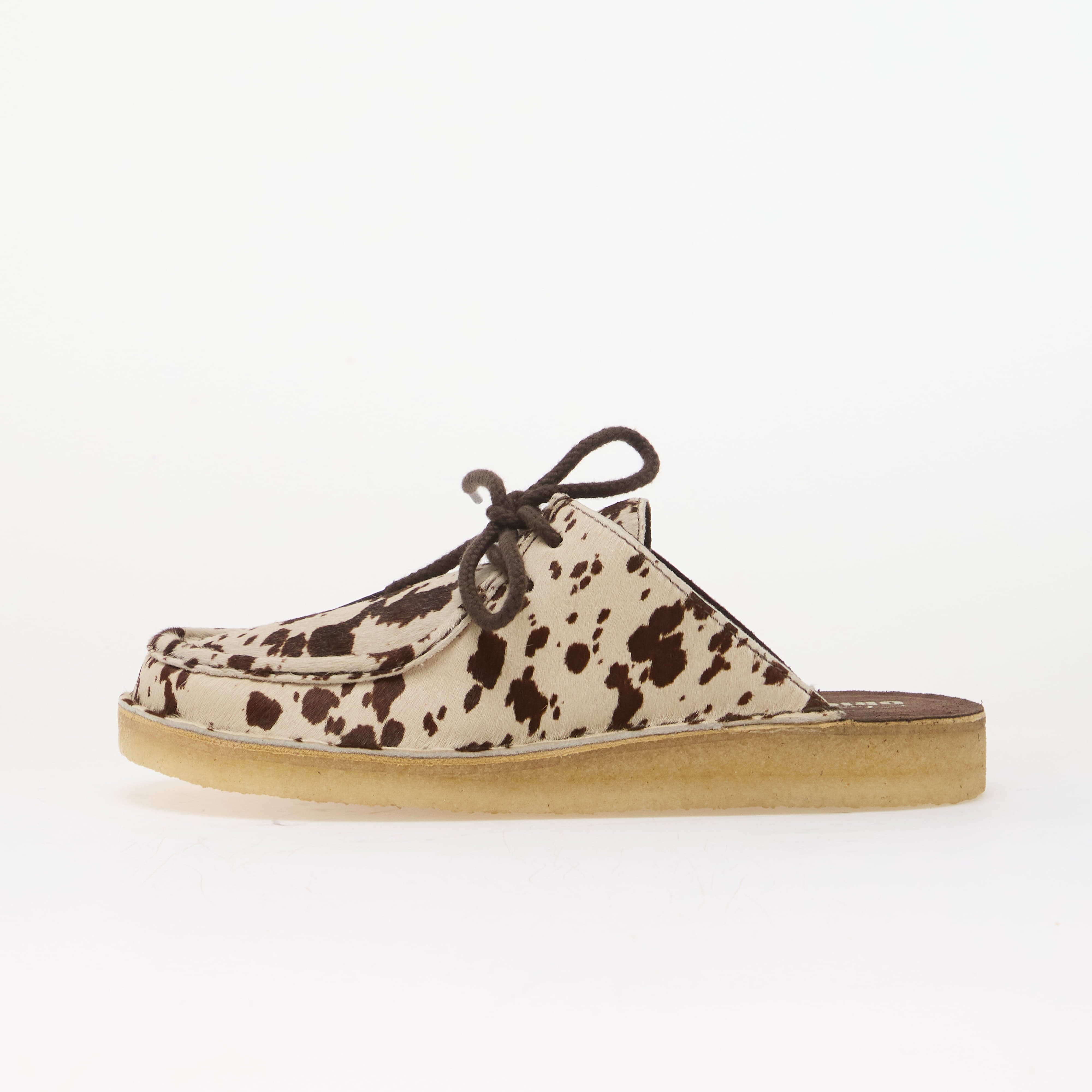 Clarks Originals DSRTNomad Mule Brown Cow Print